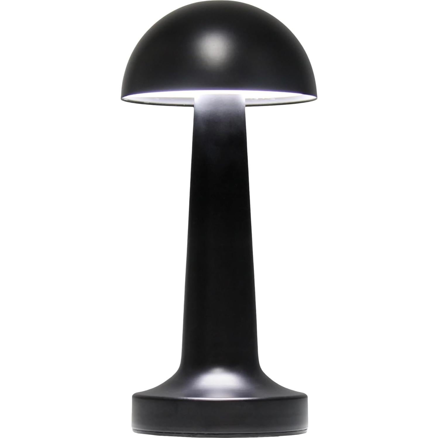 Lámpara de Escritorio Táctil Recargable Diseños Simples LD1081-BLK