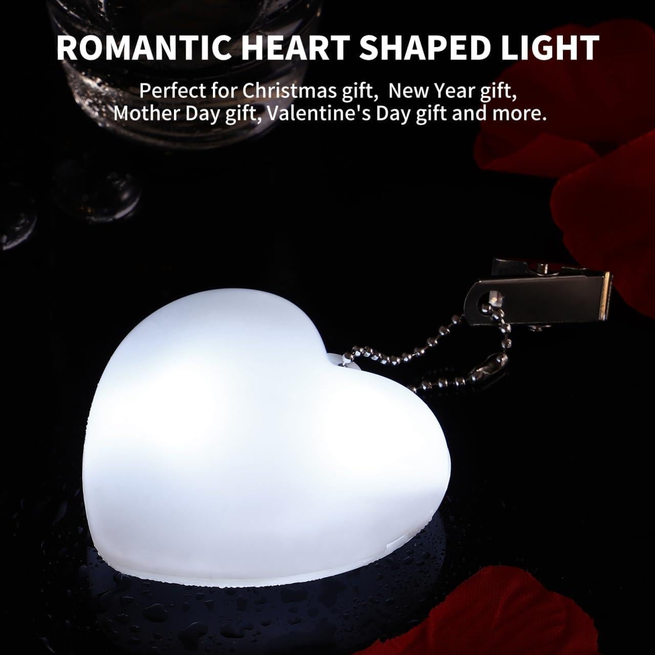Luz de Monedero Uonlytech LED Táctil Corazón 6.9x6.5cm