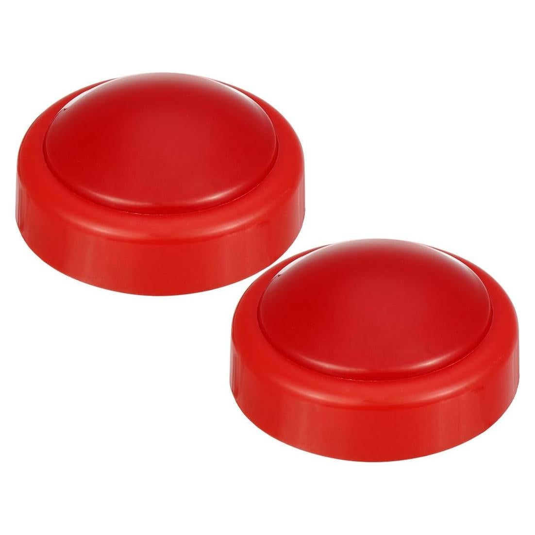 Lámparas de Toque LED uxcell 9.8 cm Rojo 2 Pcs para Armario