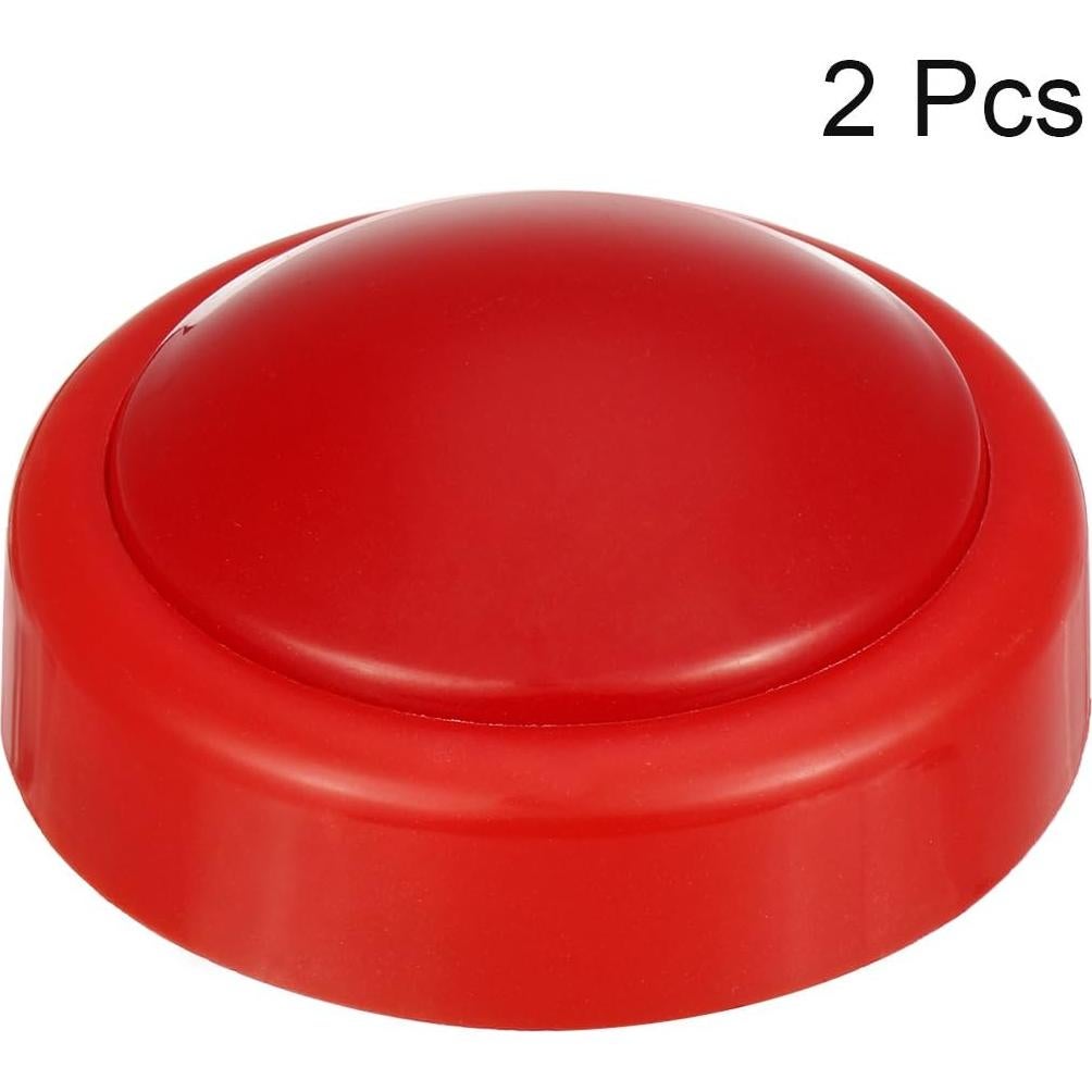 Lámparas de Toque LED uxcell 9.8 cm Rojo 2 Pcs para Armario
