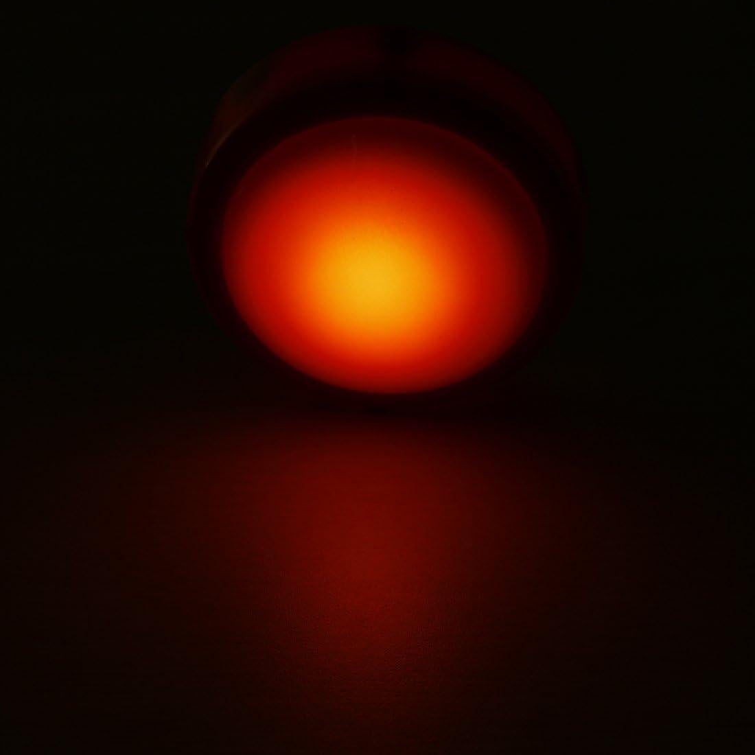 Lámparas de Toque LED uxcell 9.8 cm Rojo 2 Pcs para Armario