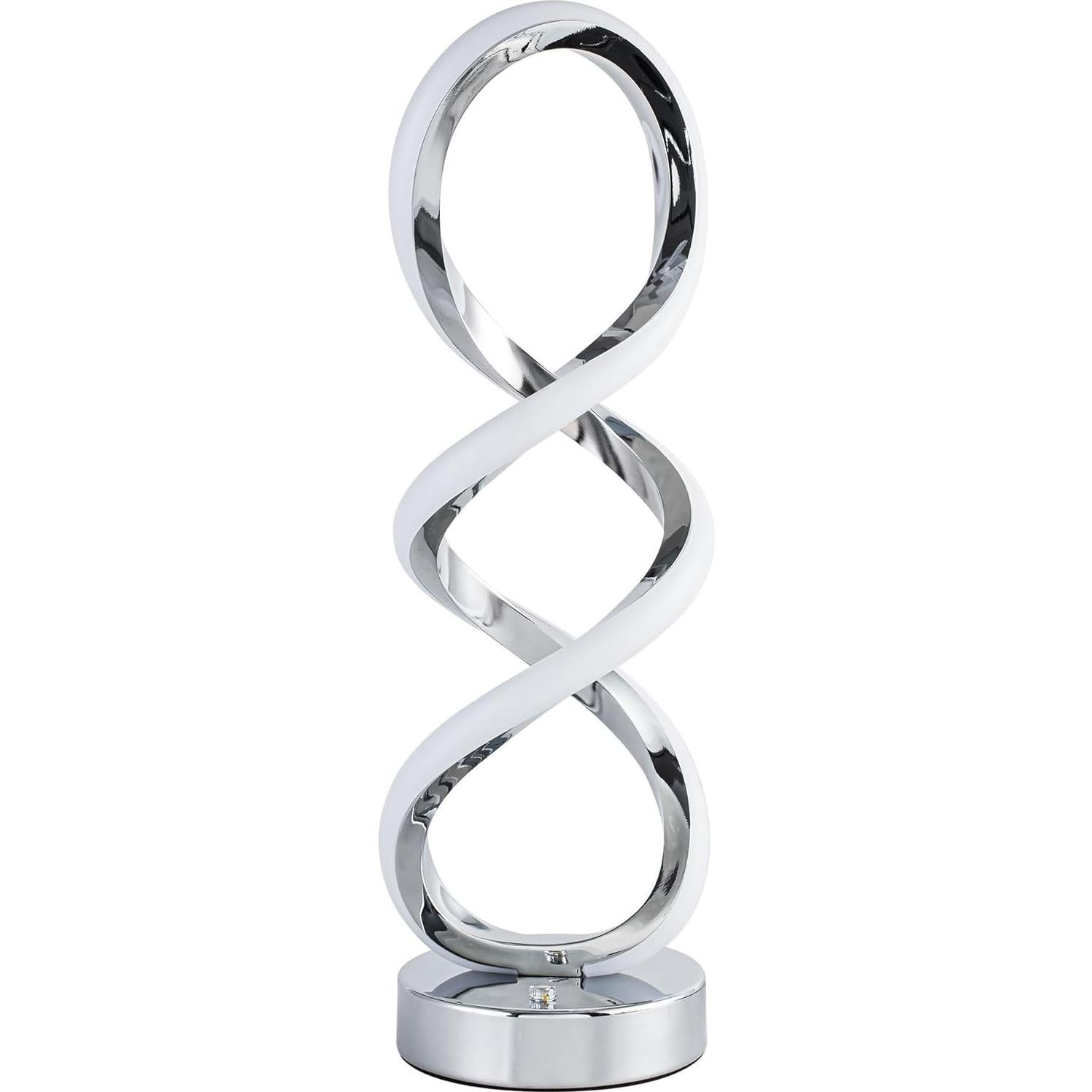 Lámpara de Mesa Táctil LED Adebime Espiral RGB 40 cm