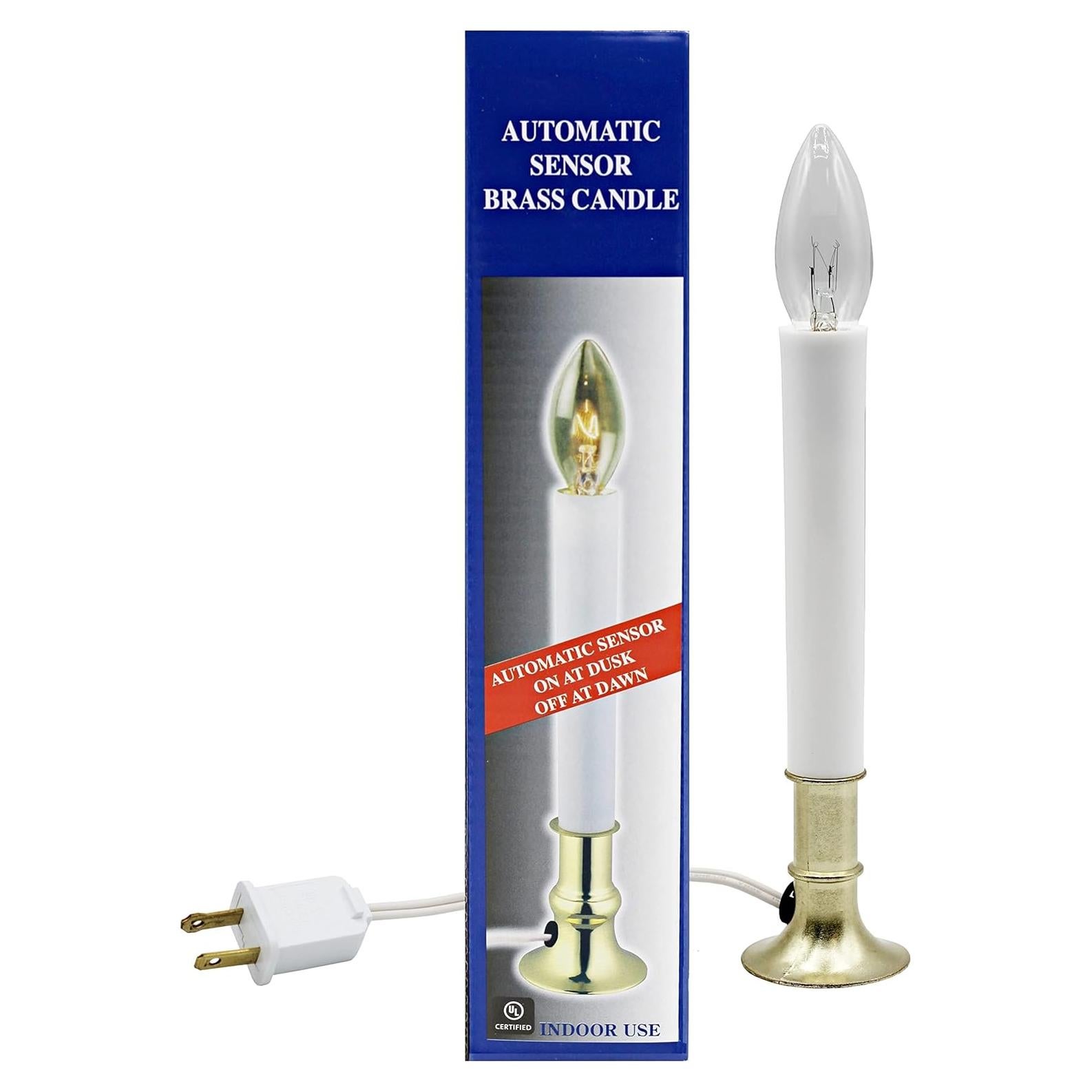 Lámpara de Ventana Eléctrica Creative Hobbies 22.86 cm Latón