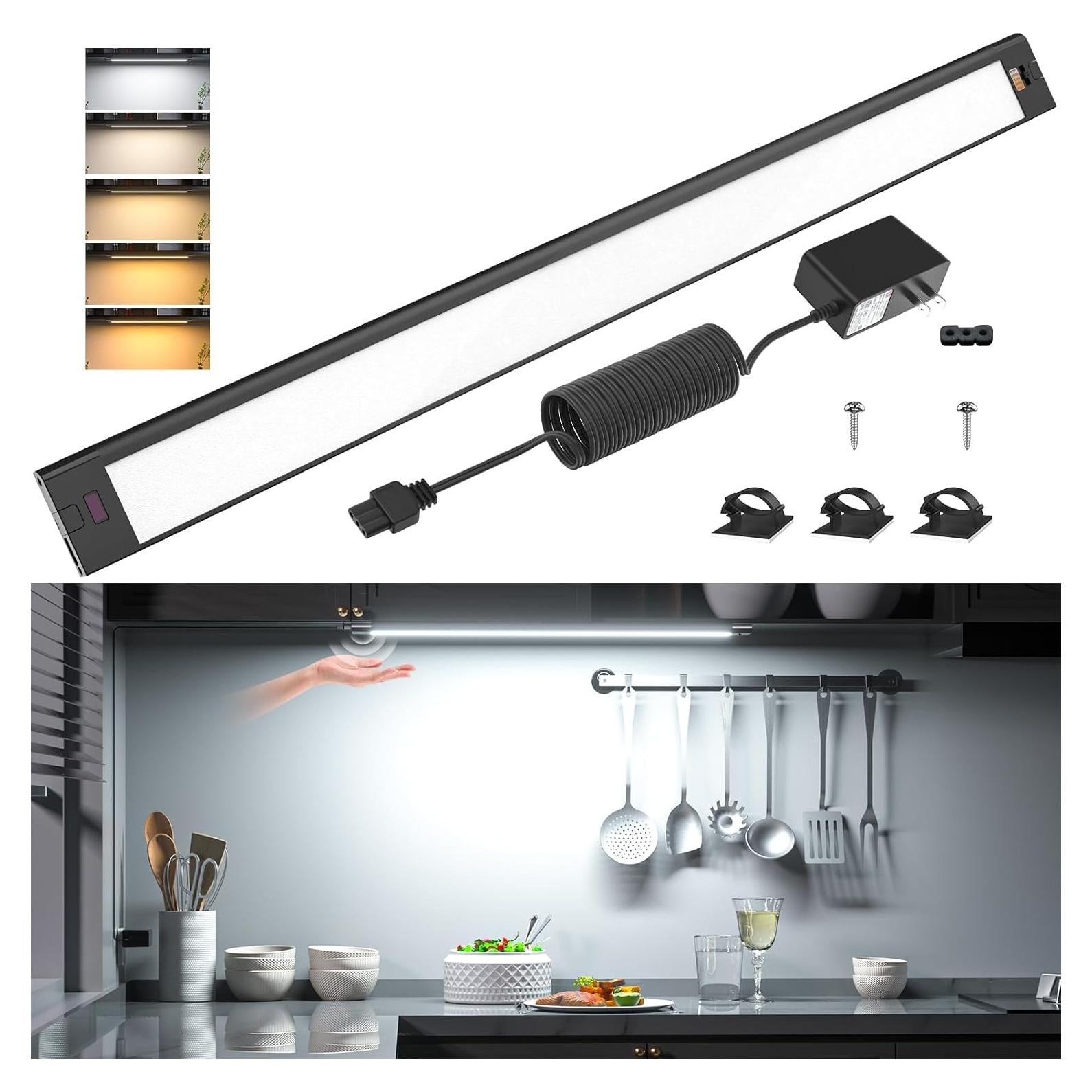 Barra de Luz LED WOBANE 42 cm Regulable Inalámbrica 800LM