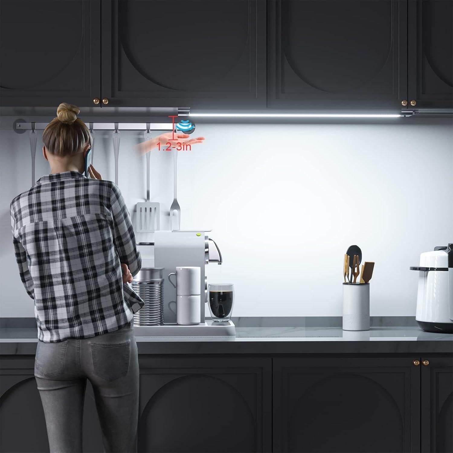 Barra de Luz LED WOBANE 42 cm Regulable Inalámbrica 800LM