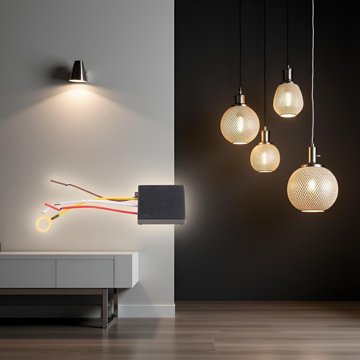 Interruptor táctil para lámpara de mesa WsjiaboFux 1 vía