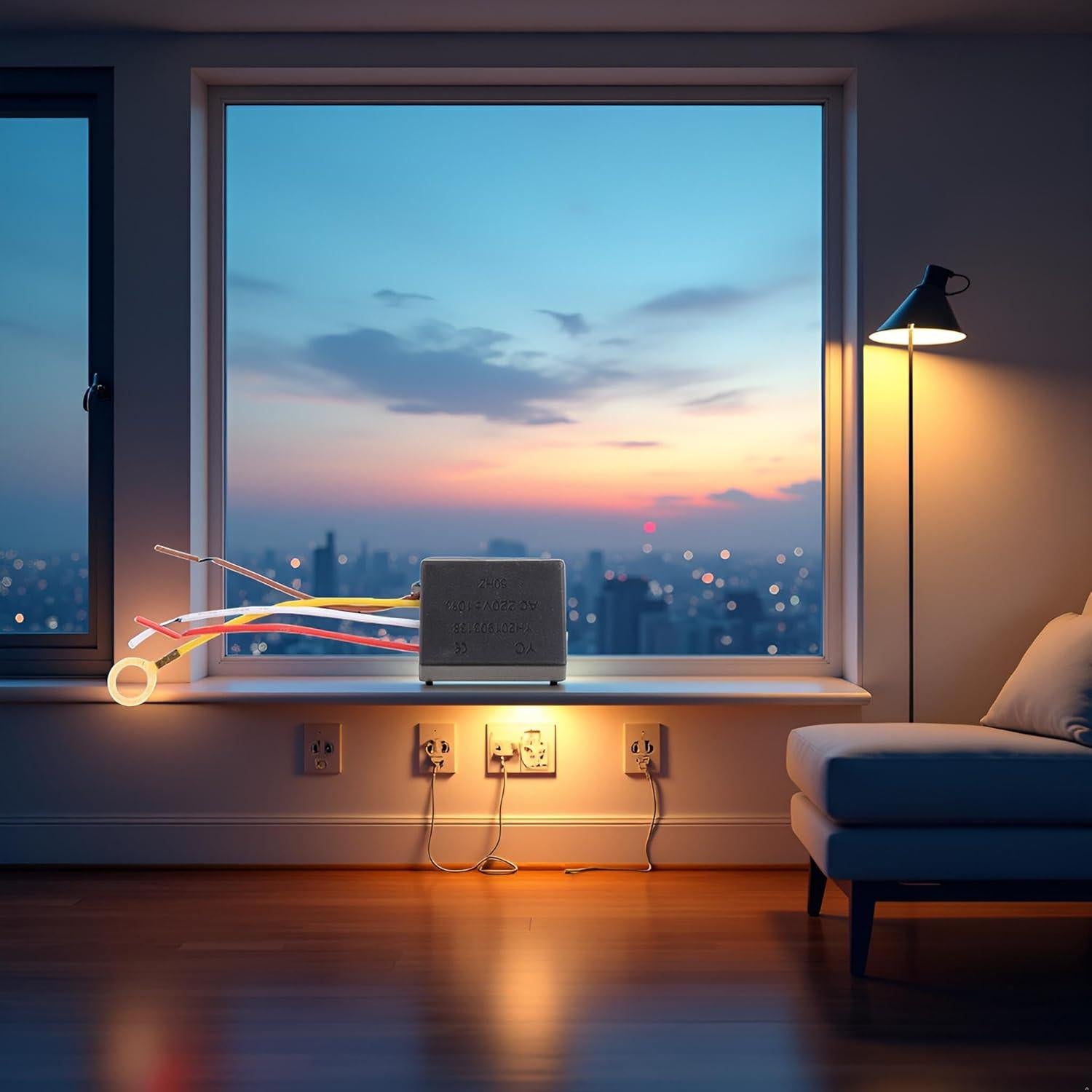 Interruptor táctil para lámpara de mesa WsjiaboFux 1 vía