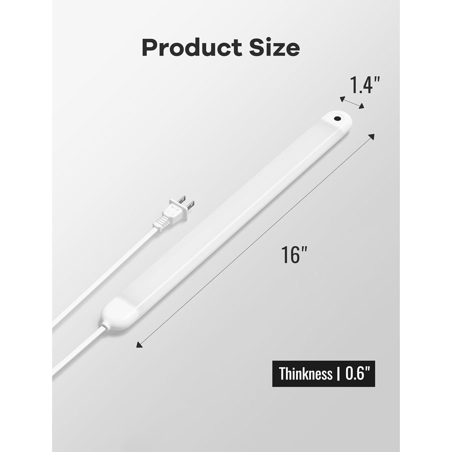 Luz LED bajo gabinete Joyzy 40 cm con sensor de movimiento