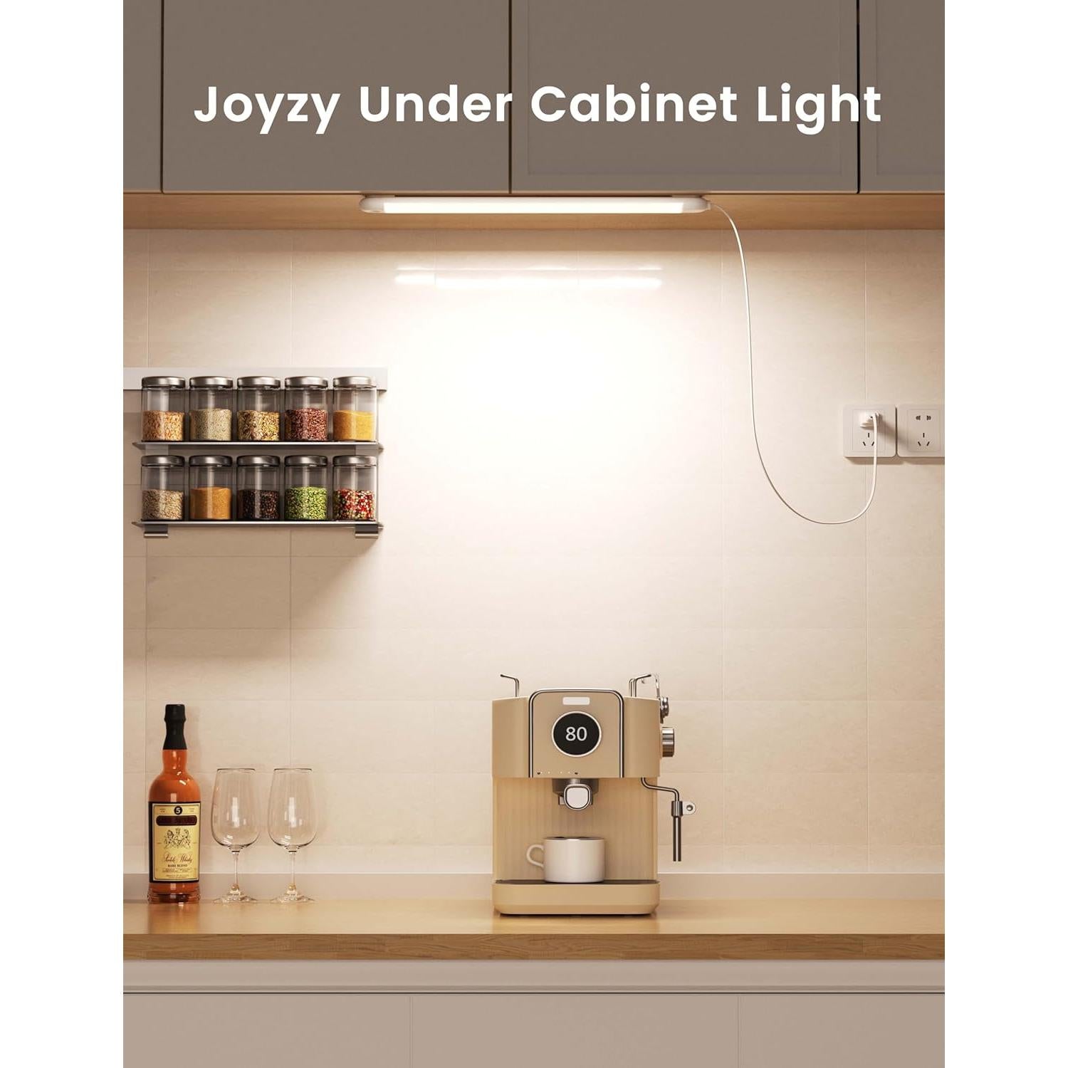 Luz LED bajo gabinete Joyzy 40 cm con sensor de movimiento