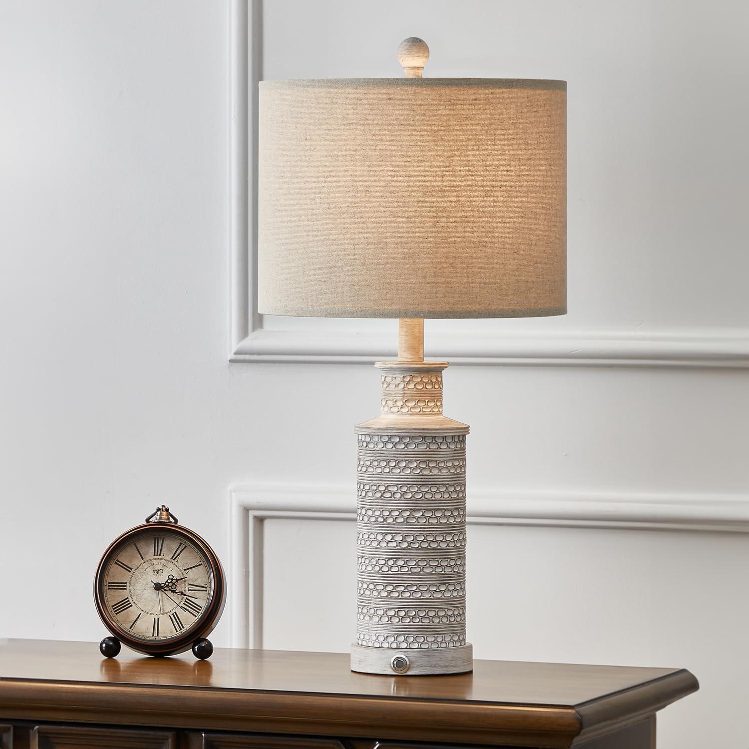 Lámpara de Mesa Táctil Regulable BOBOMOMO Vintage 3 Niveles USB