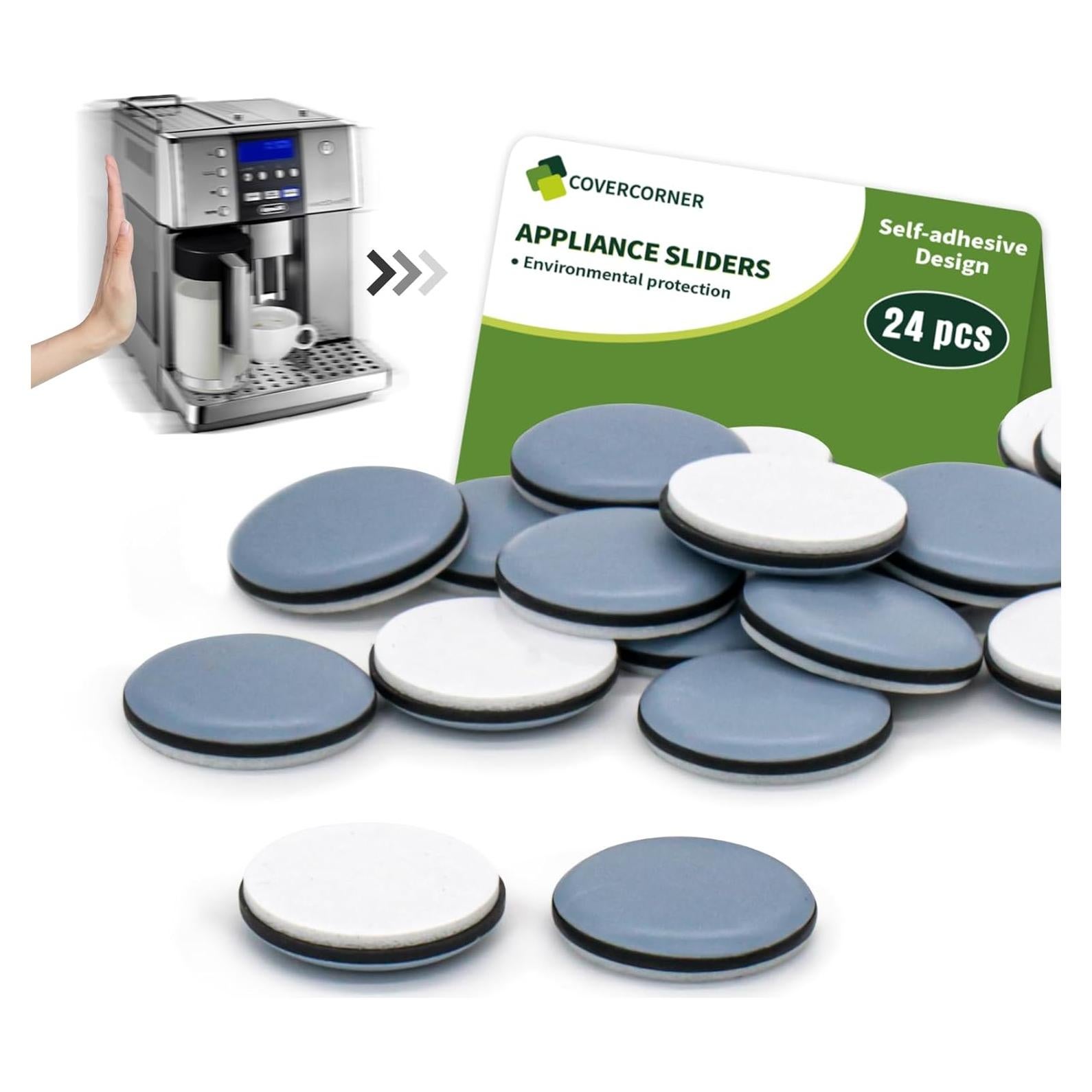 Deslizadores Autoadhesivos para Electrodomésticos 24PCS Azul