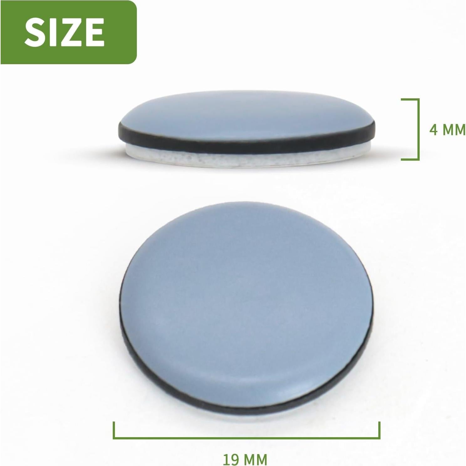 Deslizadores Autoadhesivos para Electrodomésticos 24PCS Azul