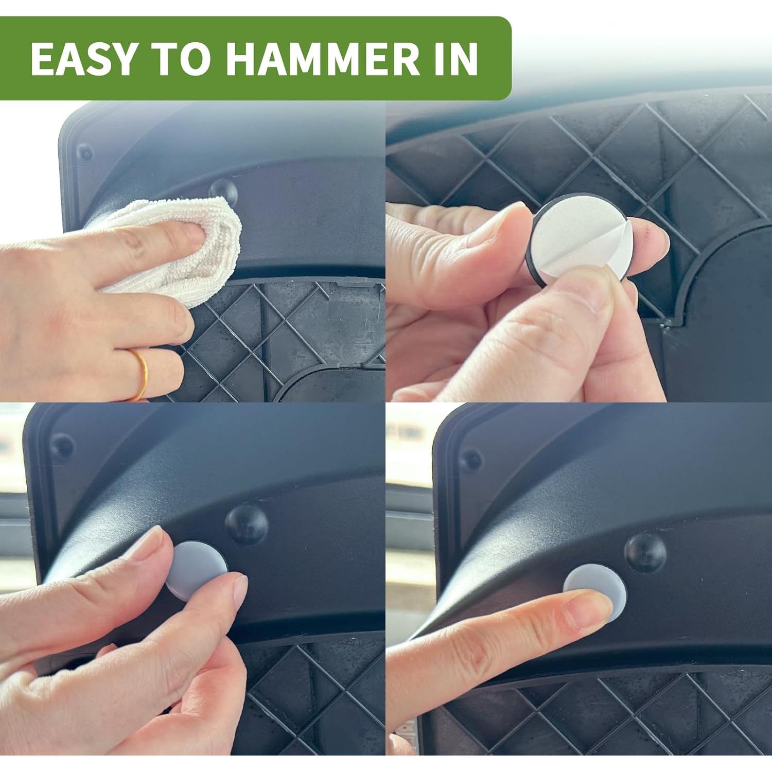 Deslizadores Autoadhesivos para Electrodomésticos 24PCS Azul