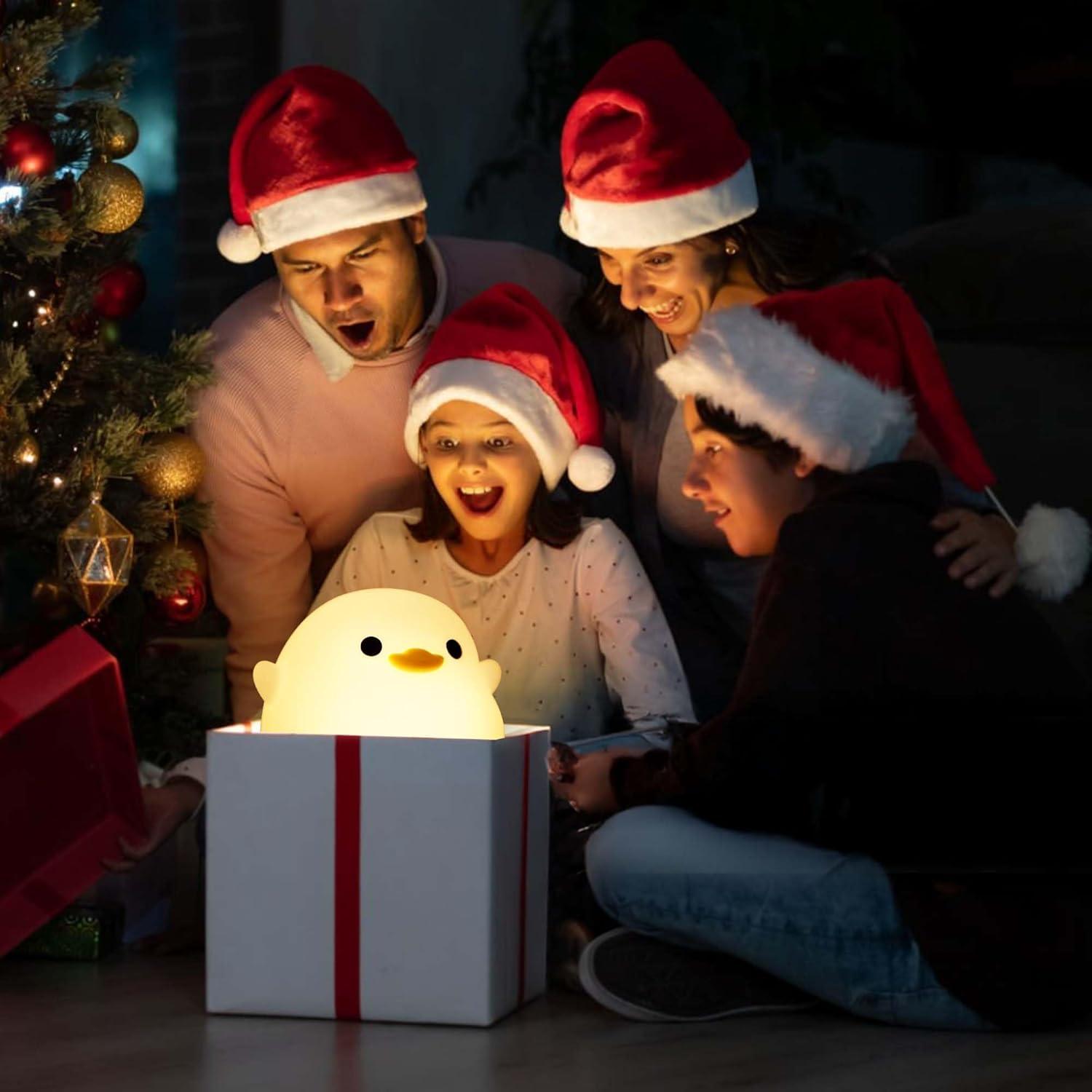 Luz Nocturna Pato Dodo Bemeedligt LED Recargable Táctil