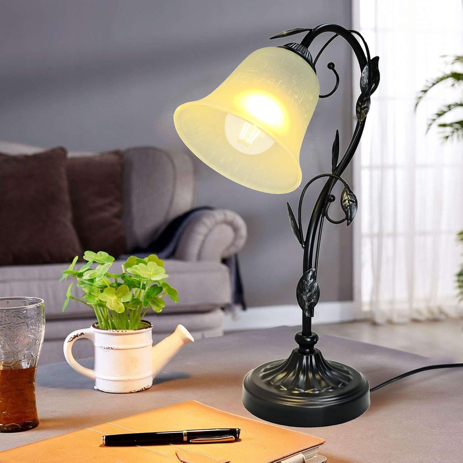 Lámpara Táctil Regulable Flashell 3 Modos USB Vintage 47cm