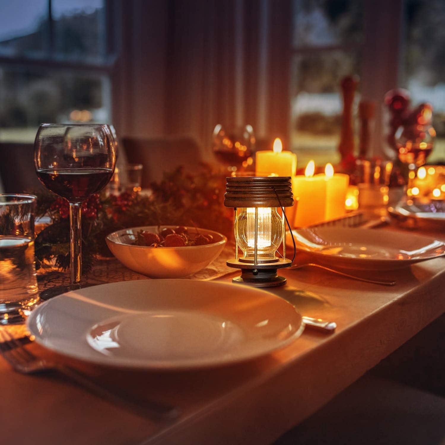 Linternas Solares Pearlstar Colgantes para Jardín - Paquete de 2