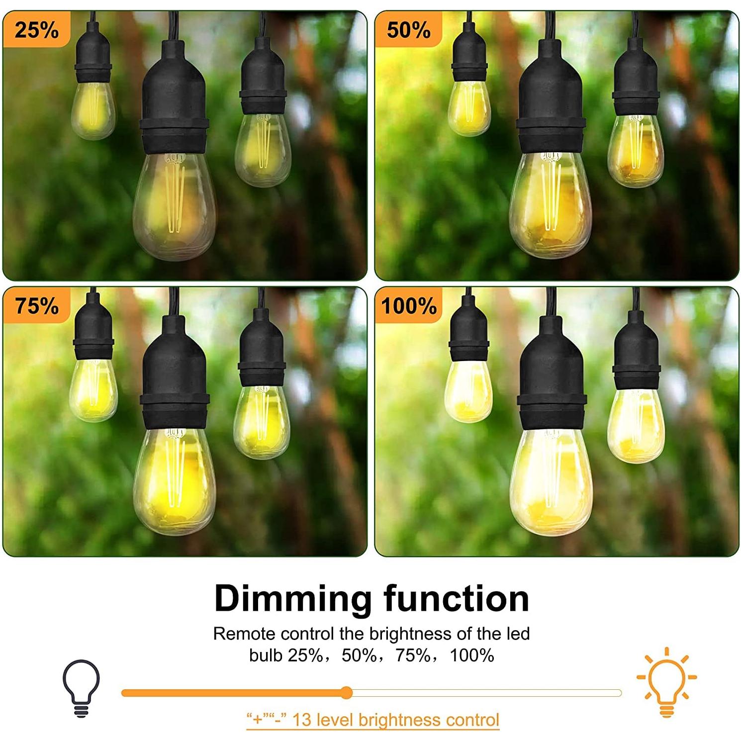 Atenuador de Luz Exterior Palawell 350W con Control Remoto