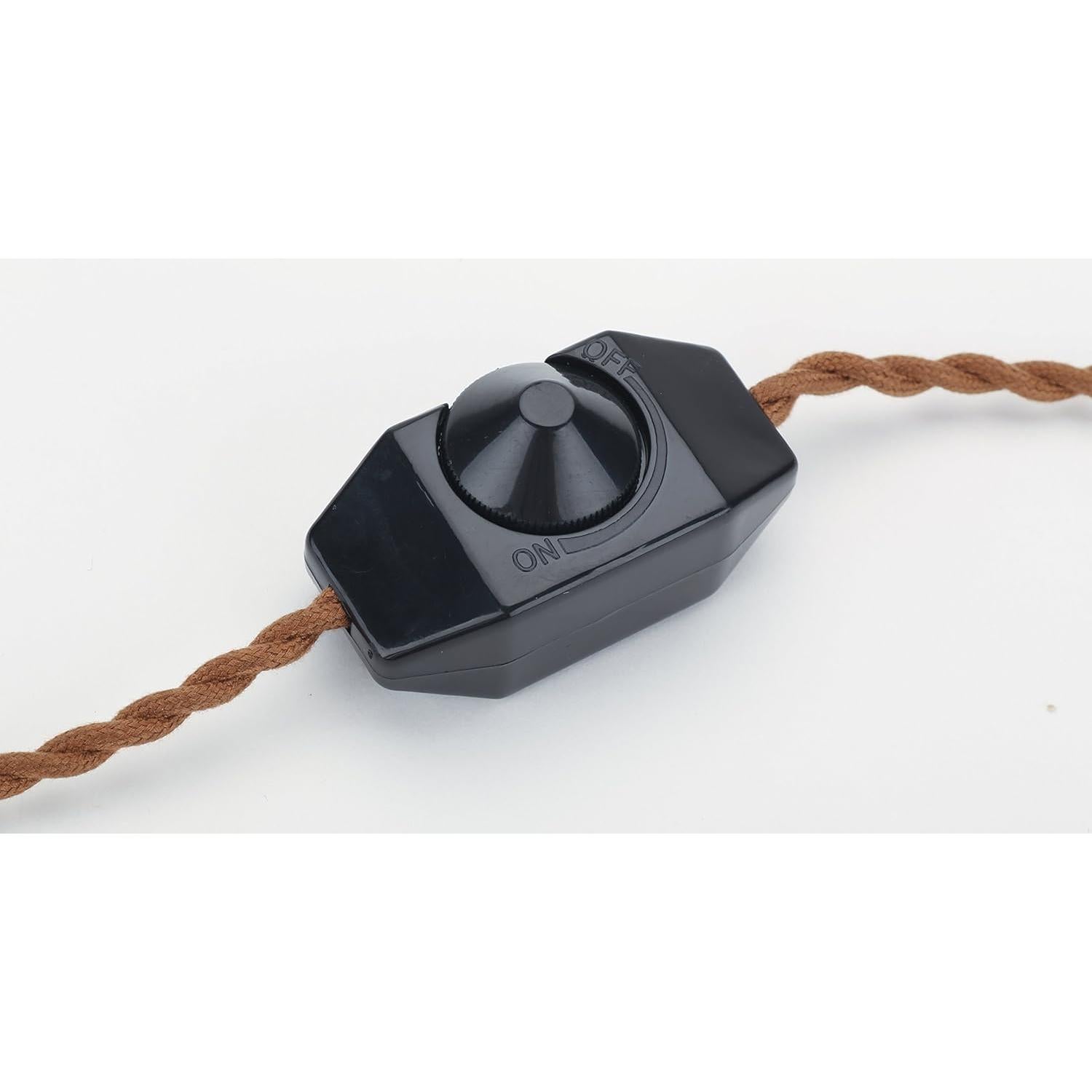 Cable trenzado regulable SKIVTGLAMP 3m estilo retro marrón