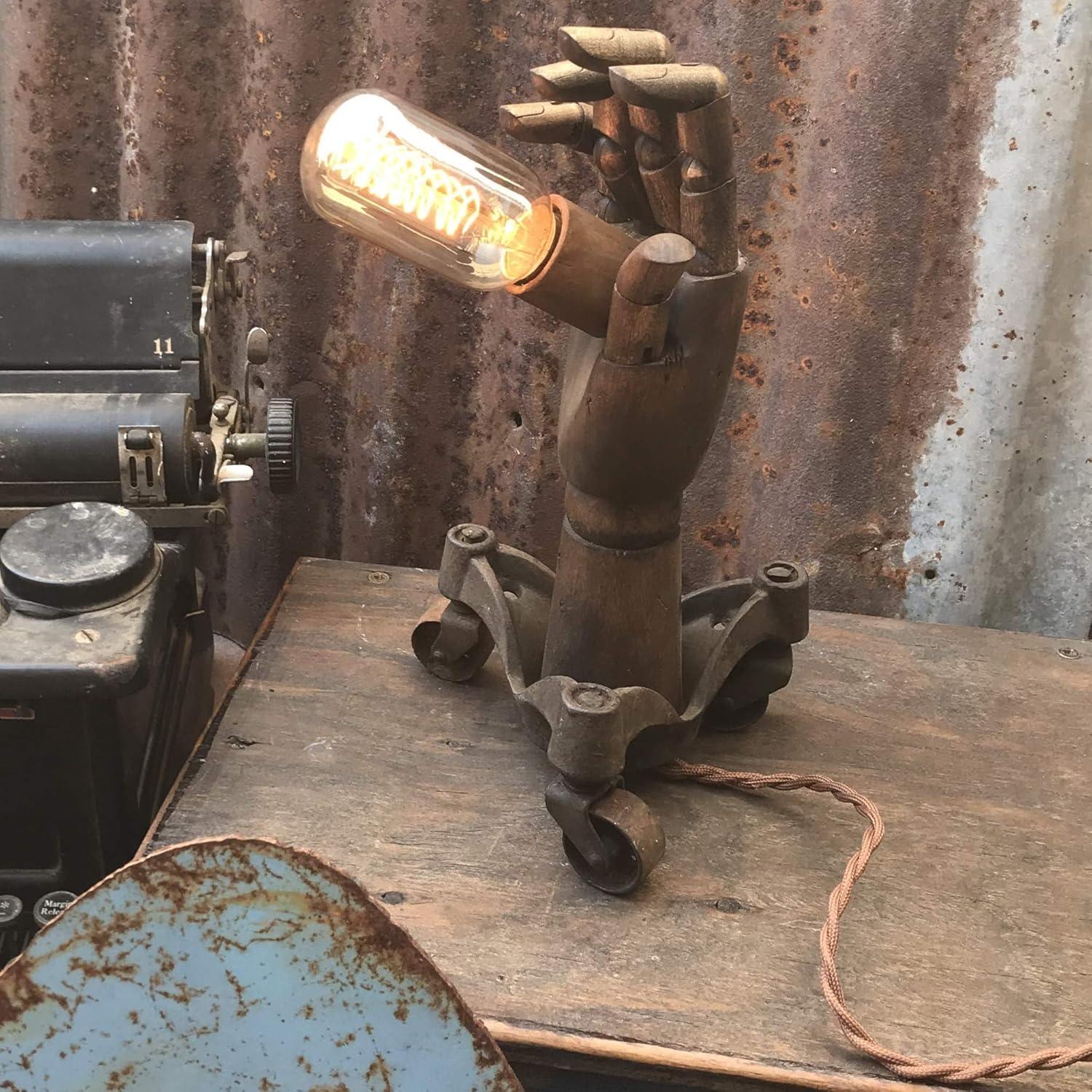 Cable trenzado regulable SKIVTGLAMP 3m estilo retro marrón