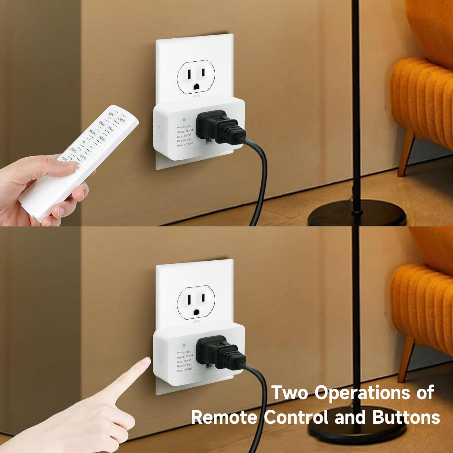 Interruptor Regulador de Luz DUOXIENIA con Control Remoto 30m