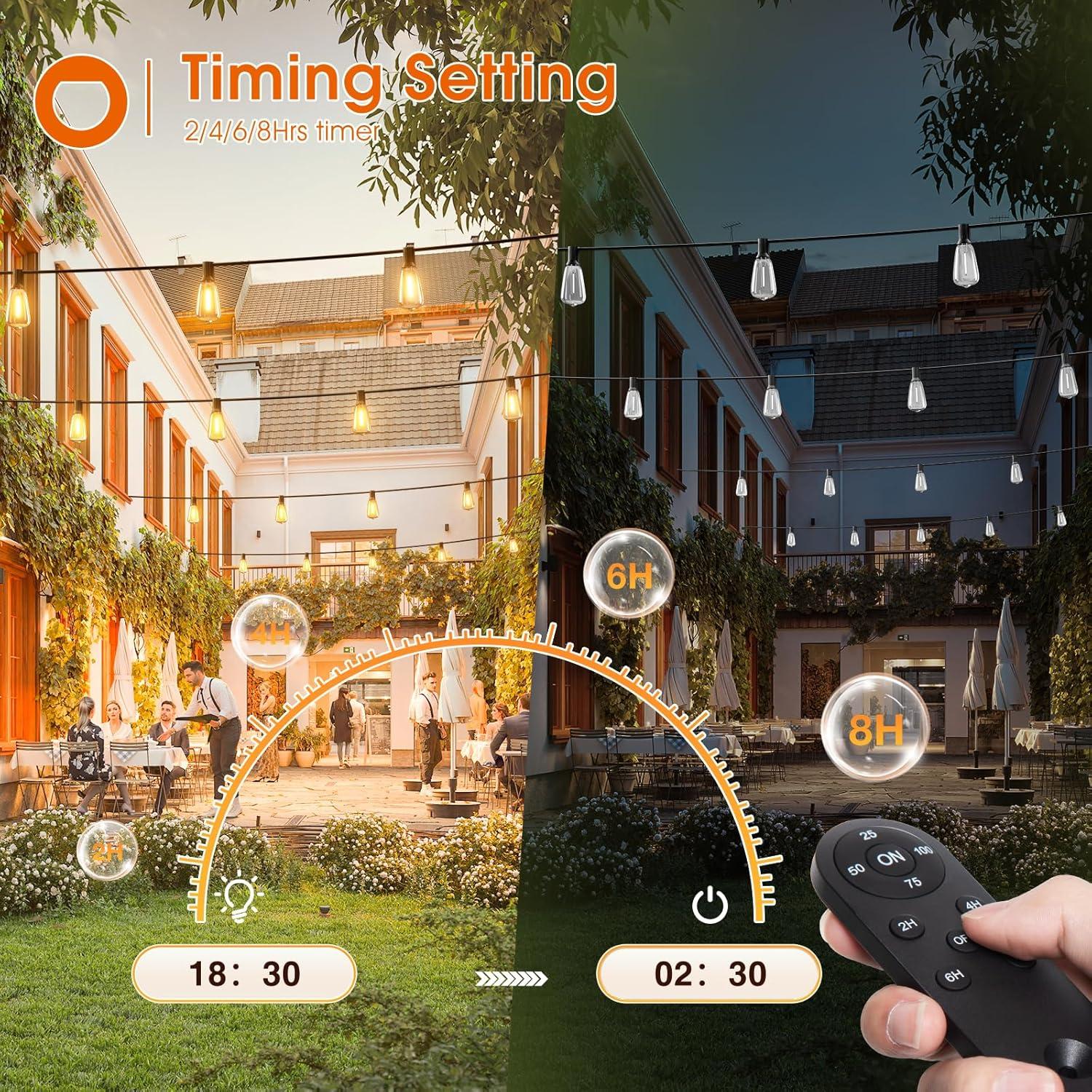 Dimmer addlon para luces de cuerda exteriores 300W con control remoto