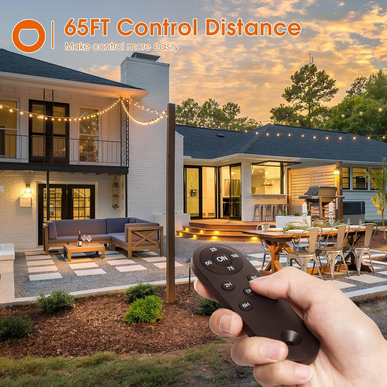 Dimmer addlon para luces de cuerda exteriores 300W con control remoto