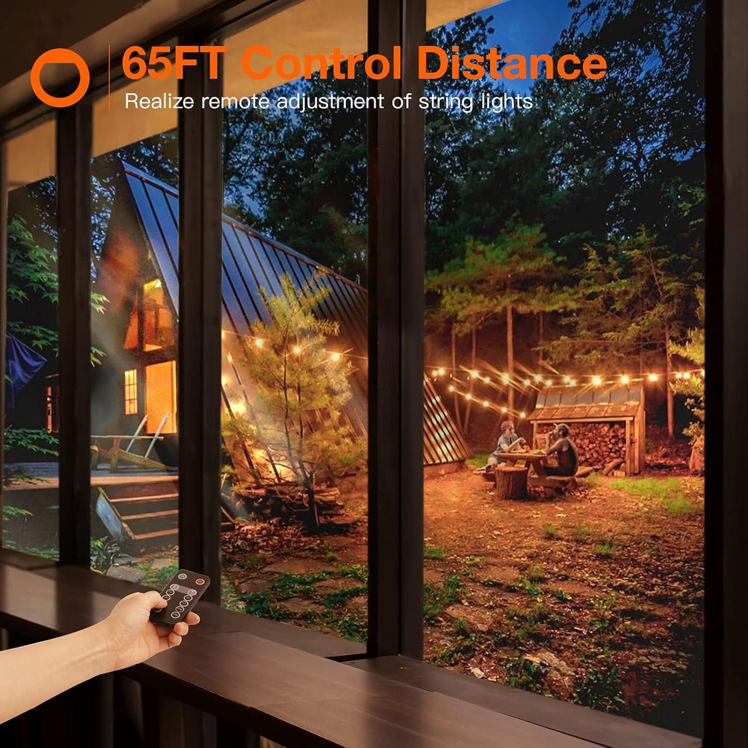 Dimmer addlon para luces de cuerda exteriores 300W con control remoto