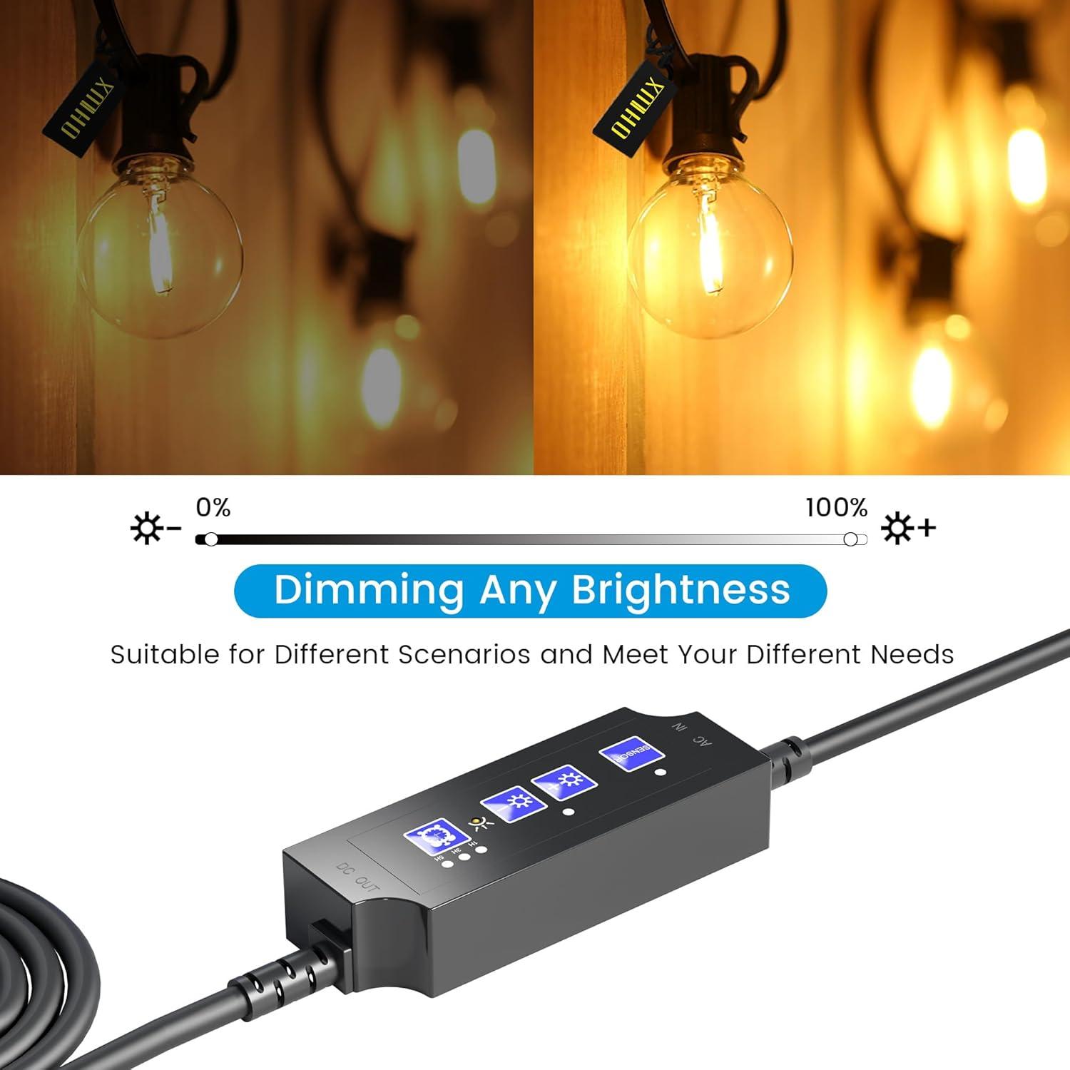 Atenuador Exterior OHLUX 360W con Temporizador y Memoria