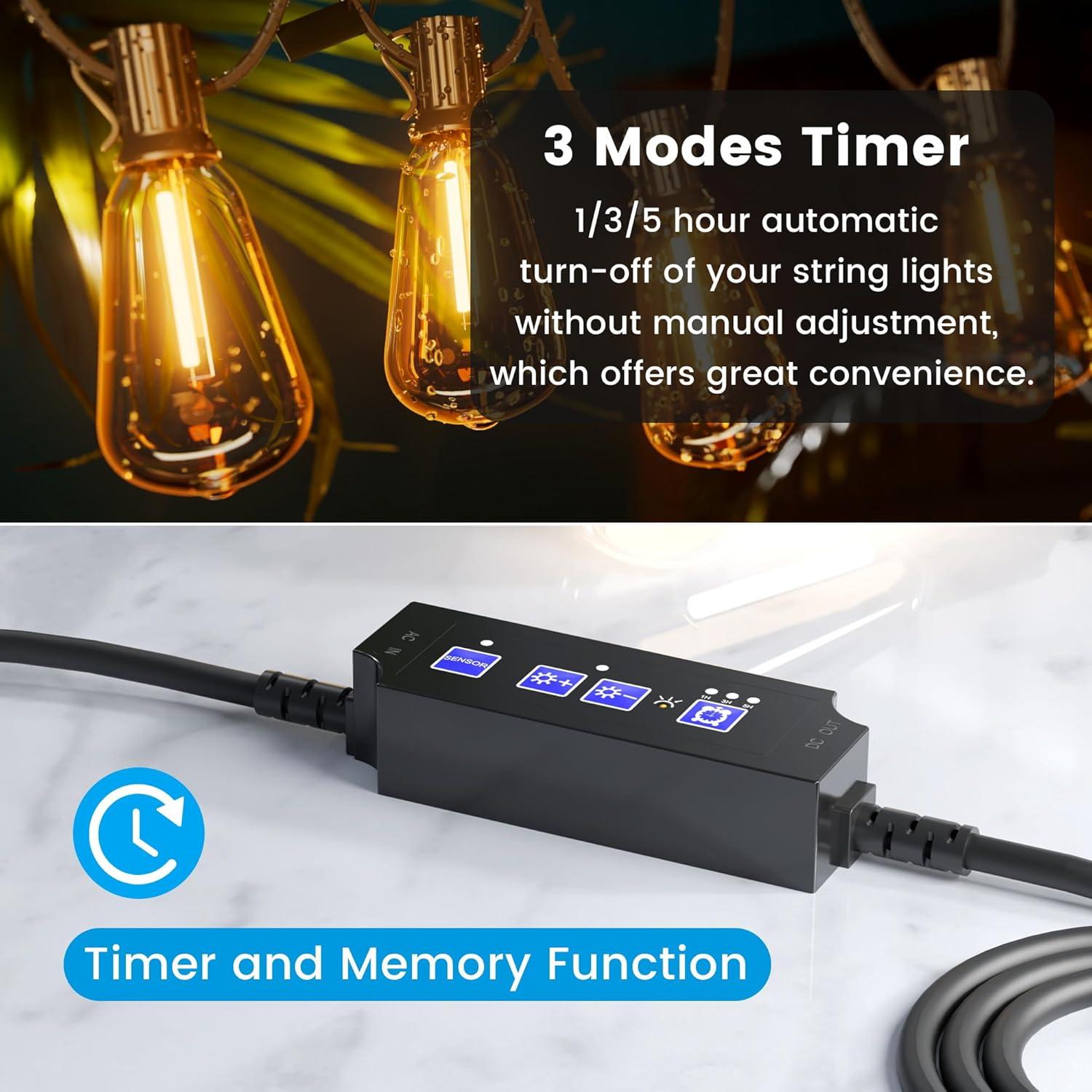 Atenuador Exterior OHLUX 360W con Temporizador y Memoria