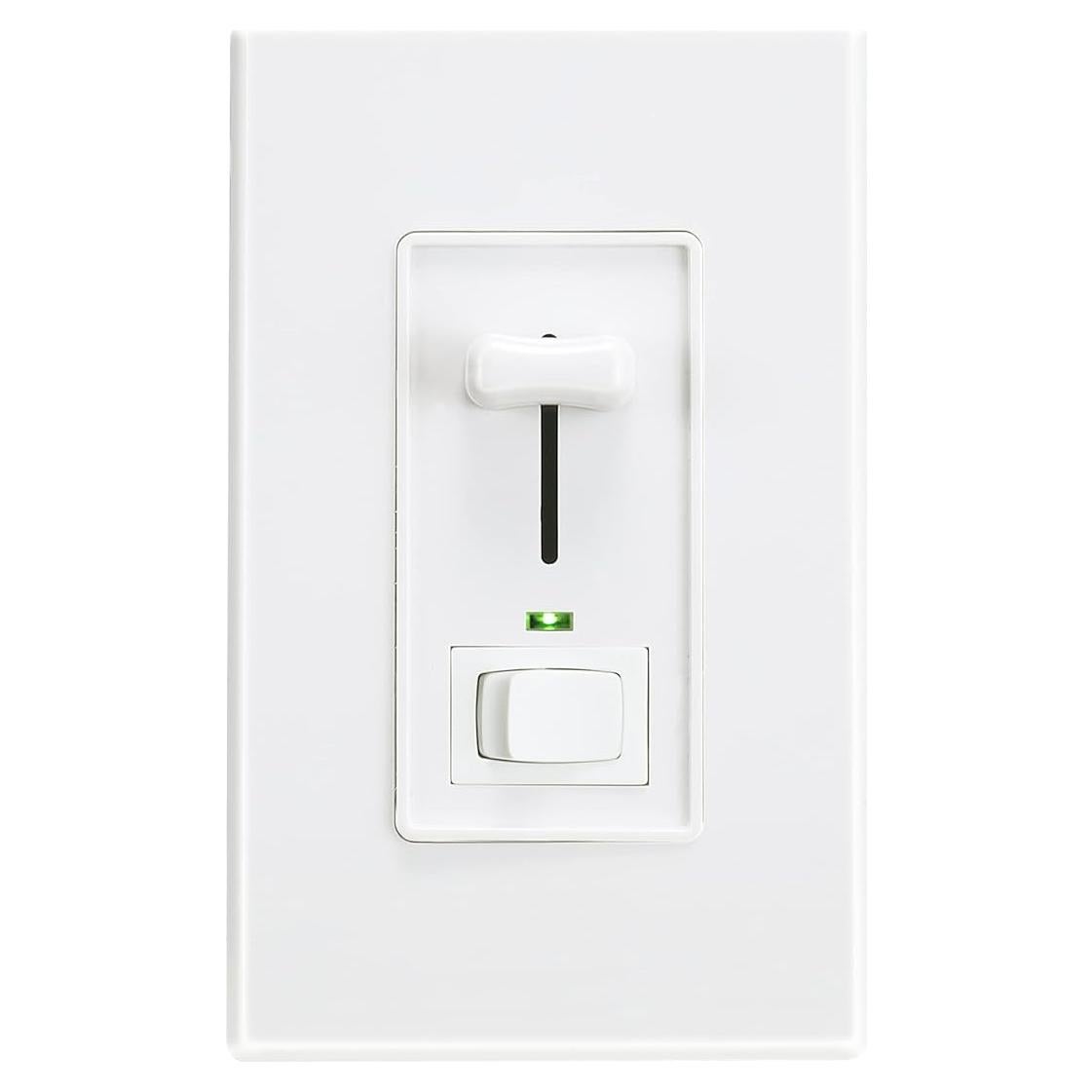 Interruptor Regulador Cloudy Bay 600W LED/CFL/Incandescente Blanco