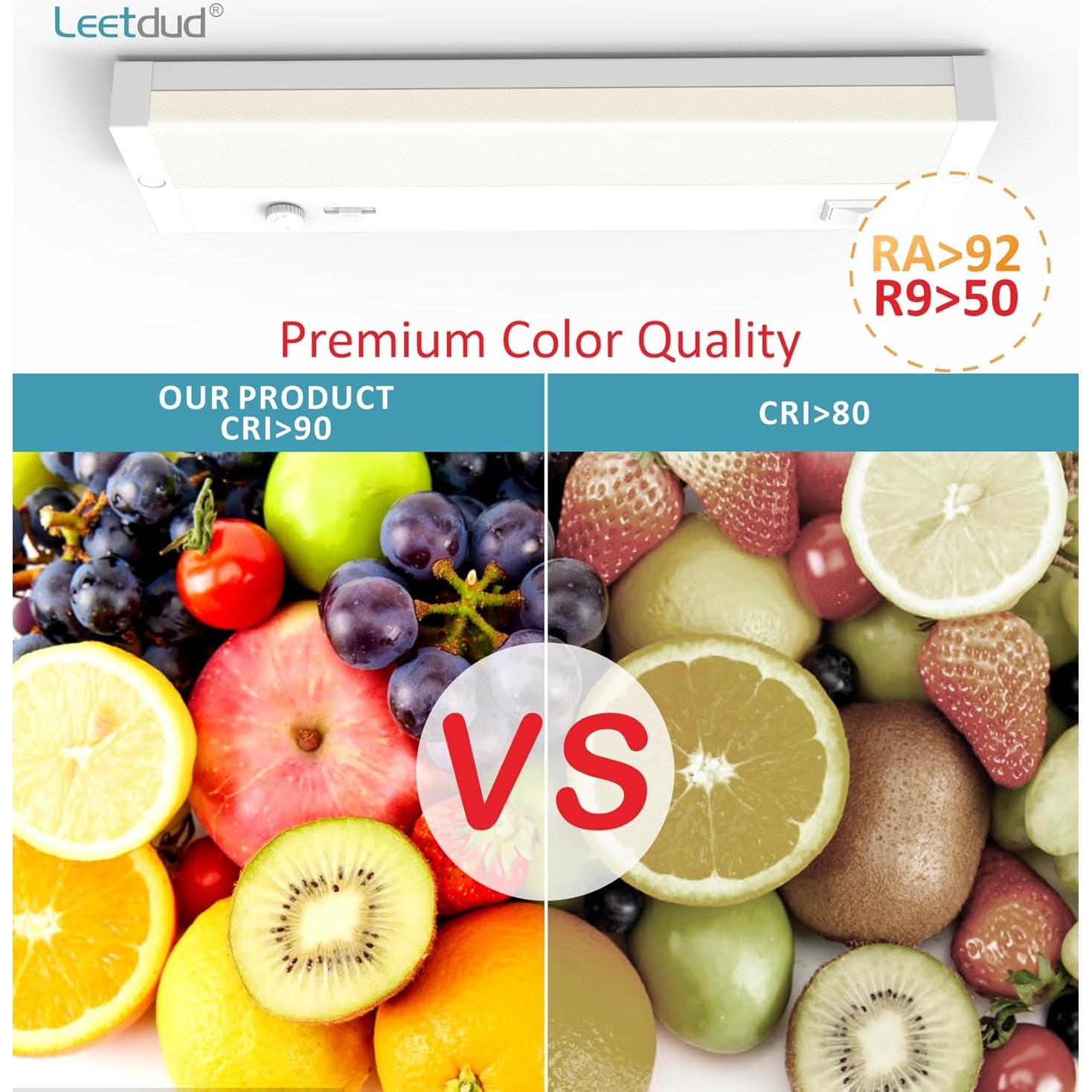 Iluminación LED Regulable Leetdud 30.48 cm 6W 5 Colores