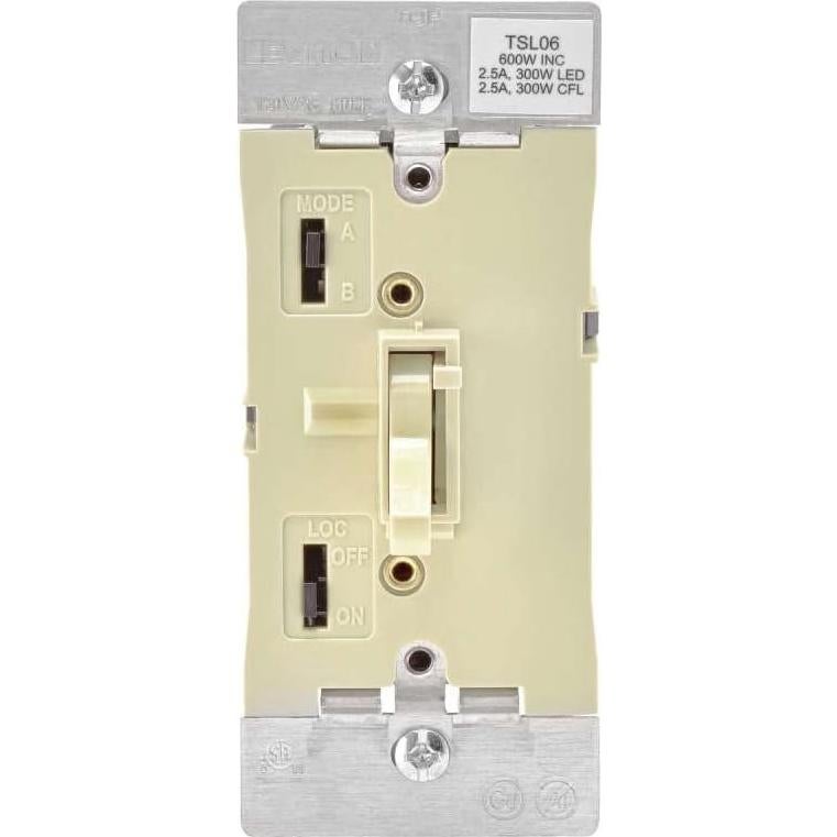 Interruptor de Atenuación Enchufable Leviton R01-TSL06-1KI 600W