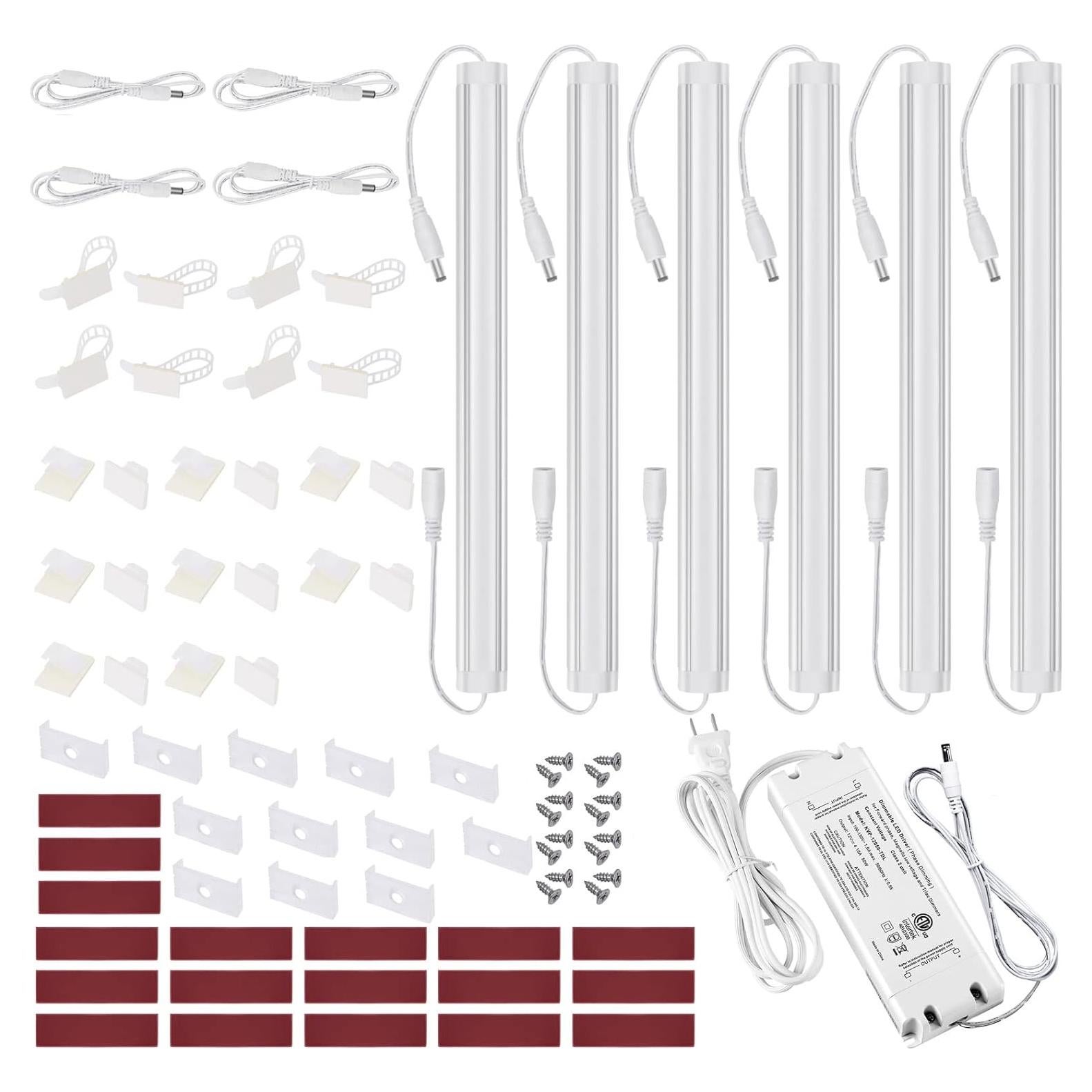 Kit de Iluminación LED Bajo Gabinete Litever 35W Luz Diurna 5000K