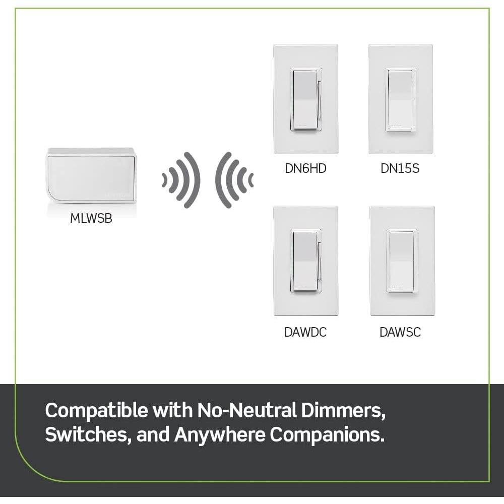 Puente Wi-Fi Leviton Decora Smart MLWSB-1RW, Blanco, 232 m²