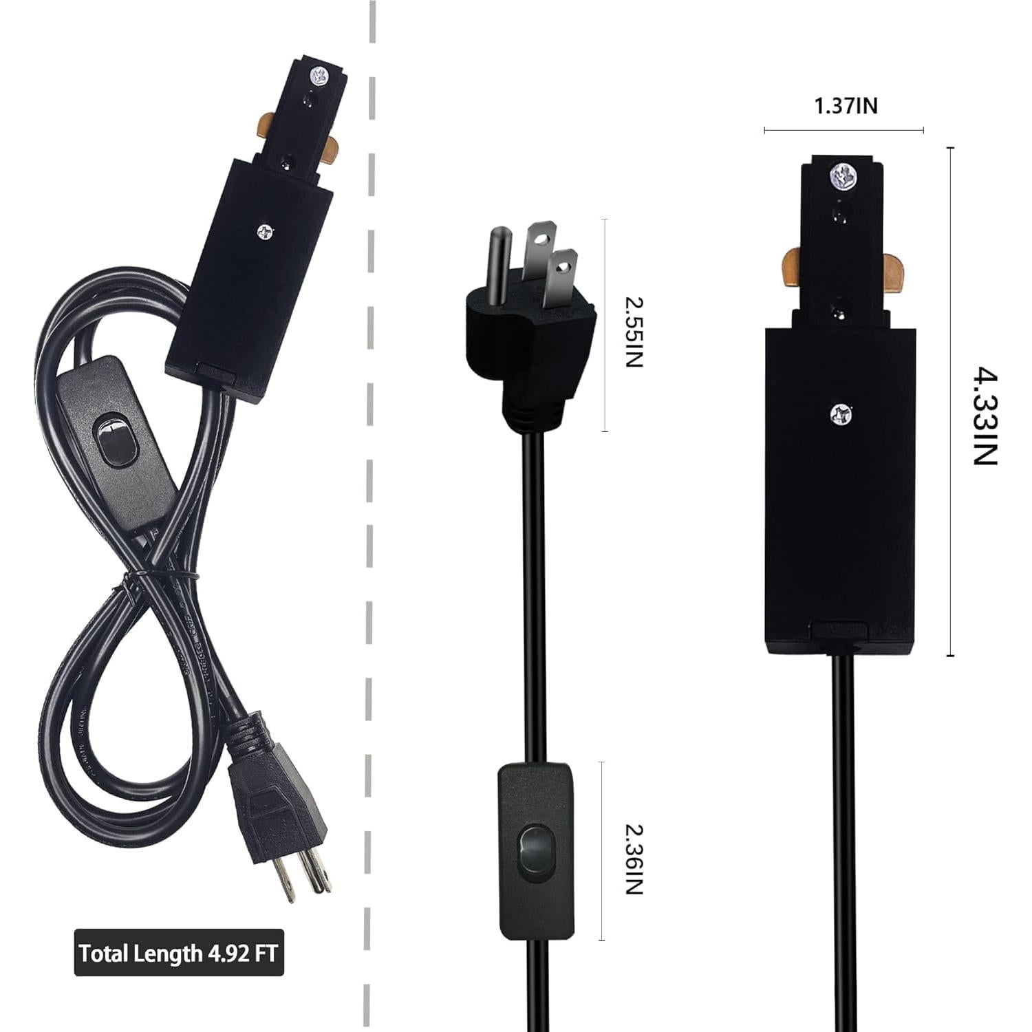 Kit de cable de extremo vivo Bravsekai 4.92FT con regulador