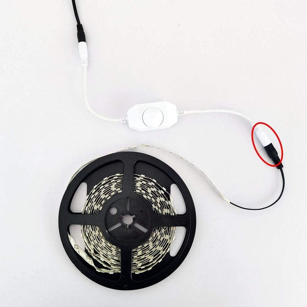 Regulador Dimmer LED 12V-24V LitaElek 3A PWM Blanco