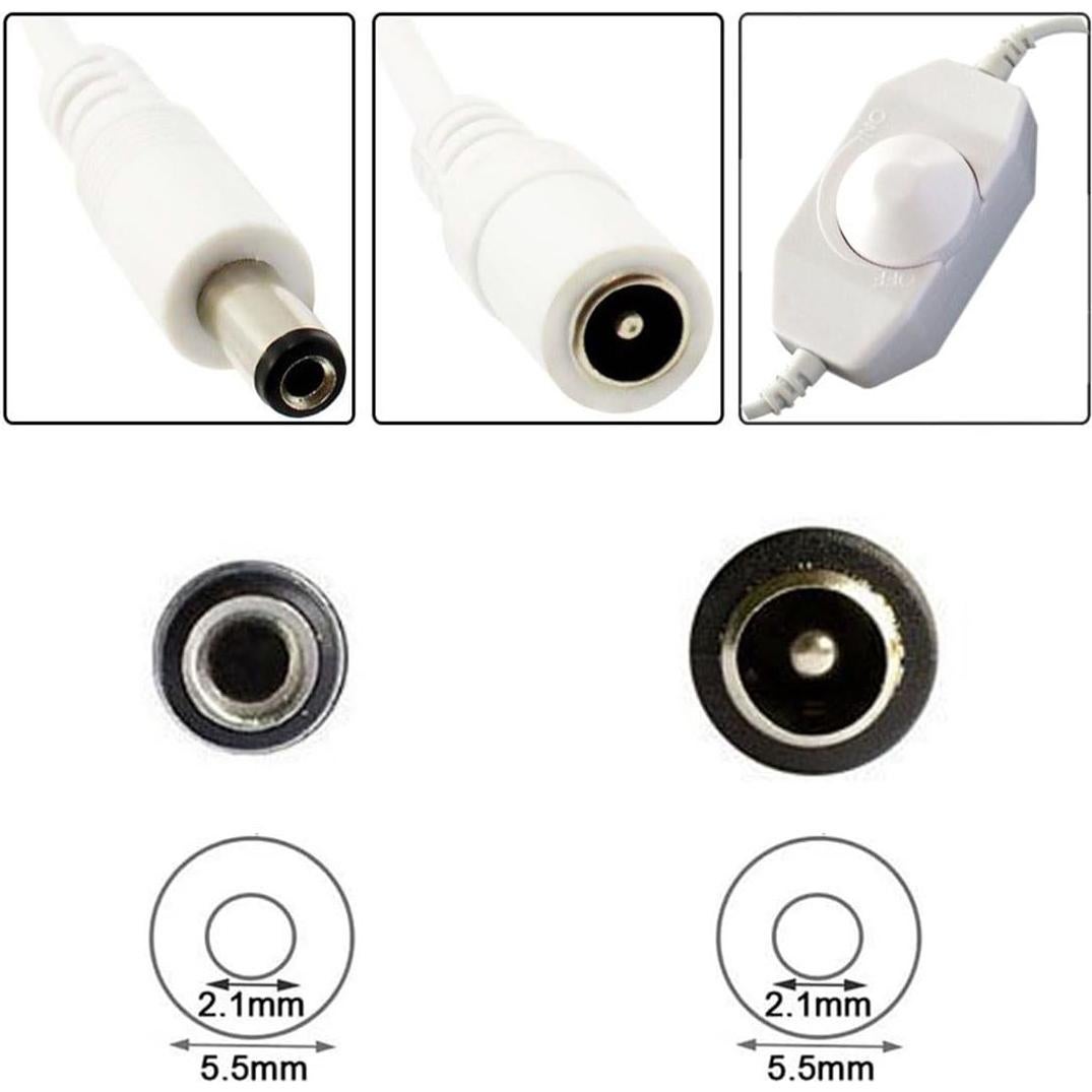 Regulador Dimmer LED 12V-24V LitaElek 3A PWM Blanco