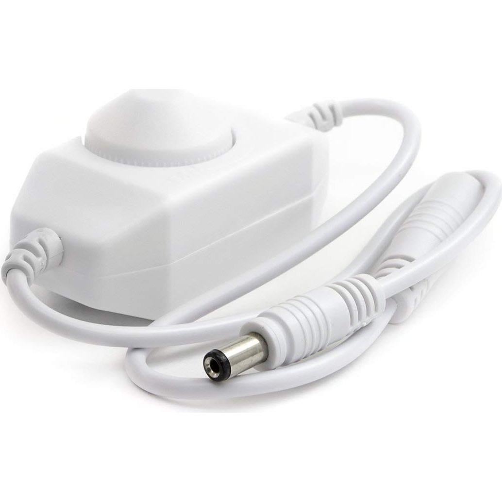 Regulador Dimmer LED 12V-24V LitaElek 3A PWM Blanco