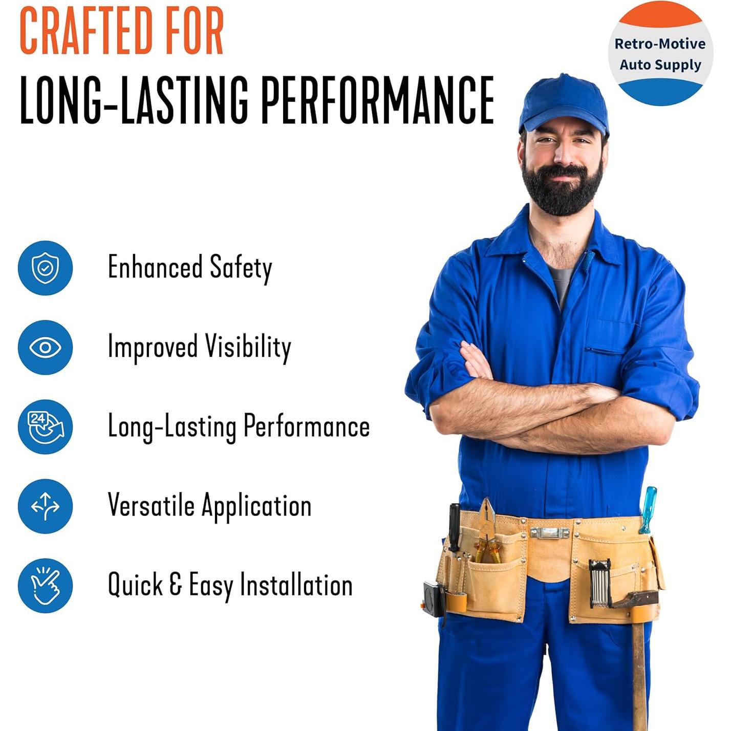 Interruptor de Atenuación de Faros Retro-Motive FS-DS21 con Pigtail