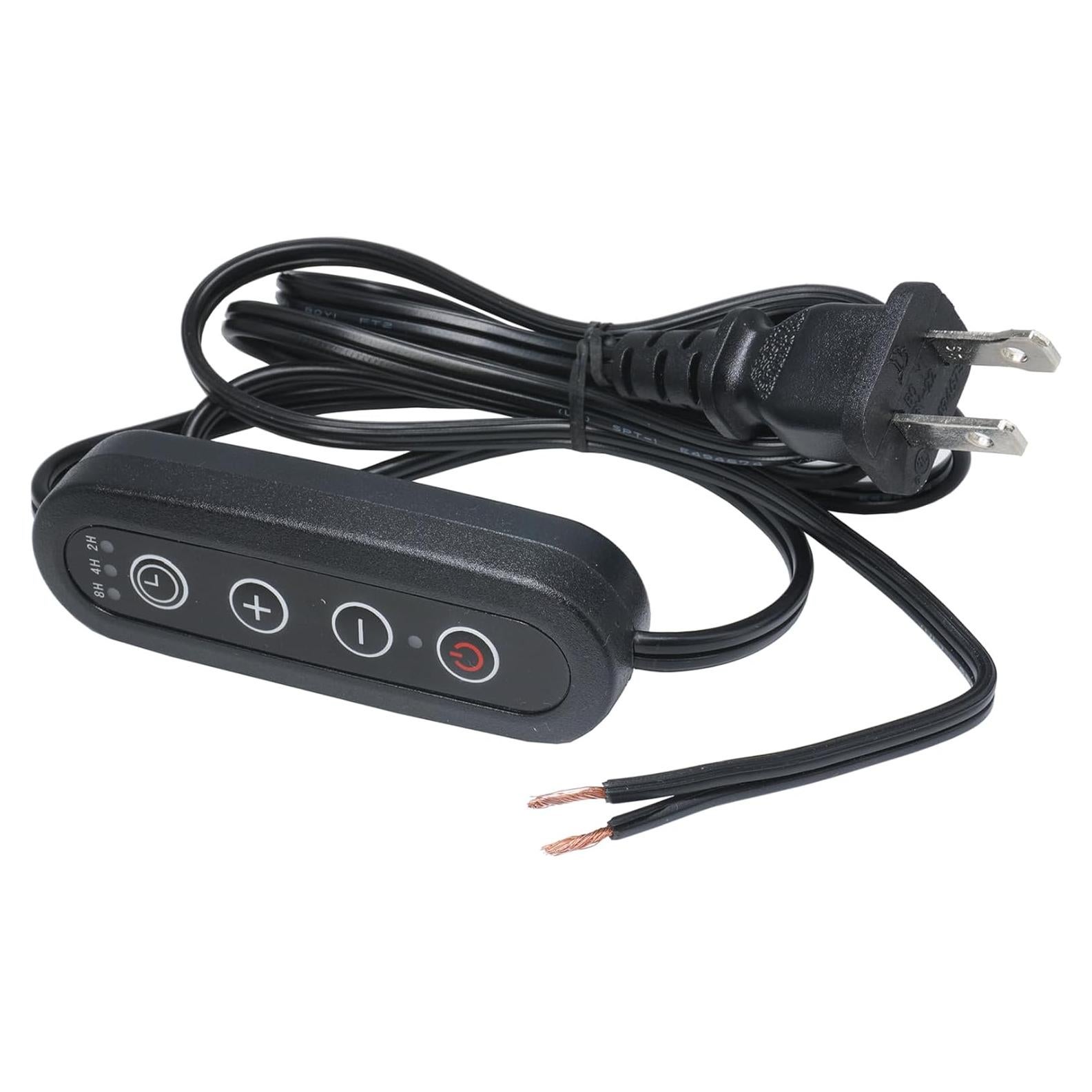 Cable de Lámpara con Temporizador y Atenuador LPins 1.83m 360W