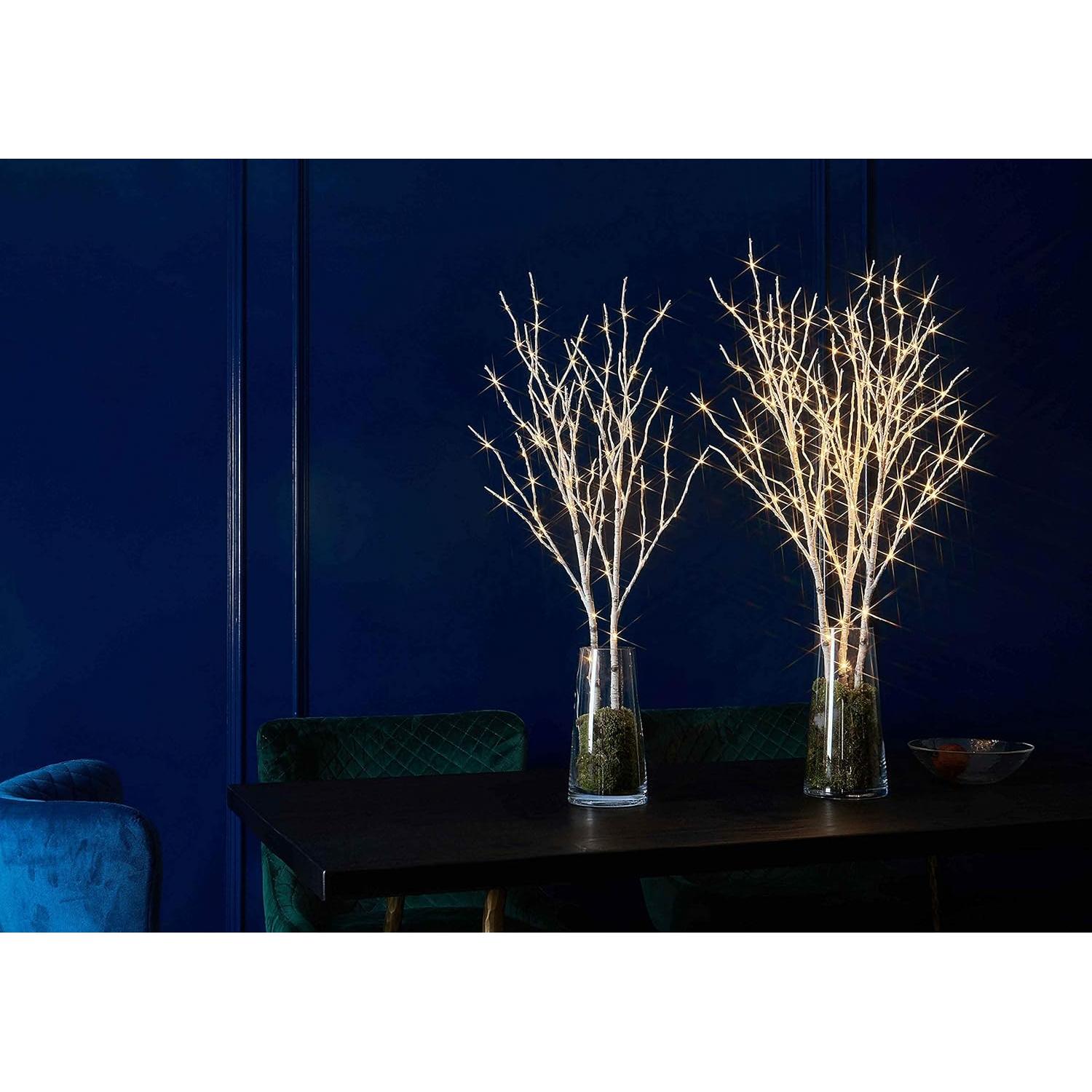 Rama de Sauce Iluminada Hairui 76CM 150 LED Blanco Cálido