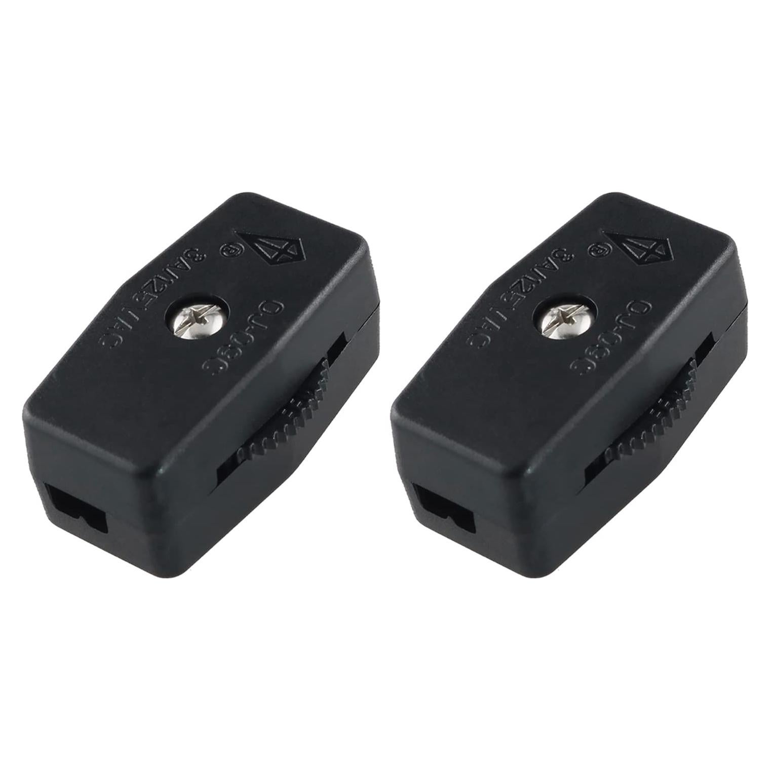 Interruptor Rotativo de Cable AXLIZER 2 Piezas 125V 3A