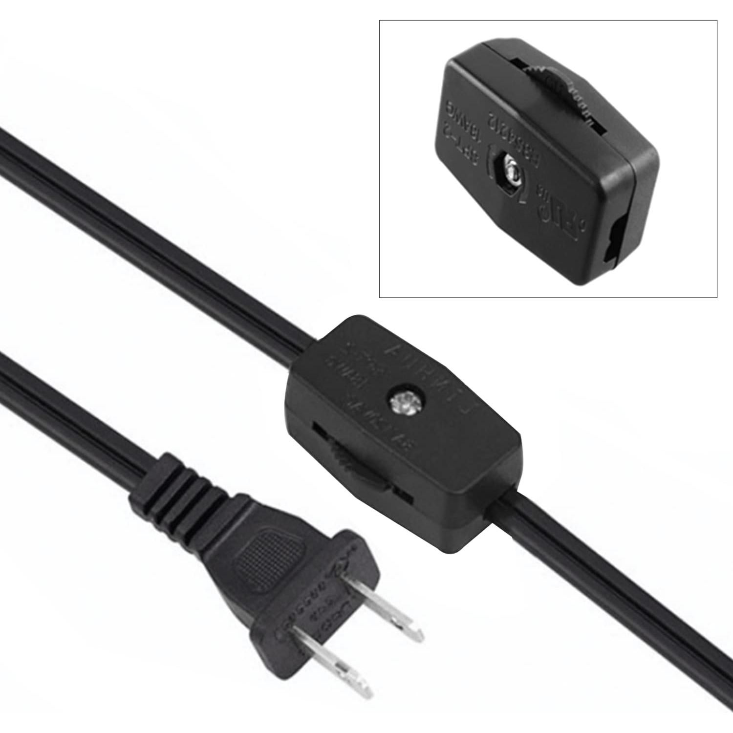 Interruptor Rotativo de Cable AXLIZER 2 Piezas 125V 3A