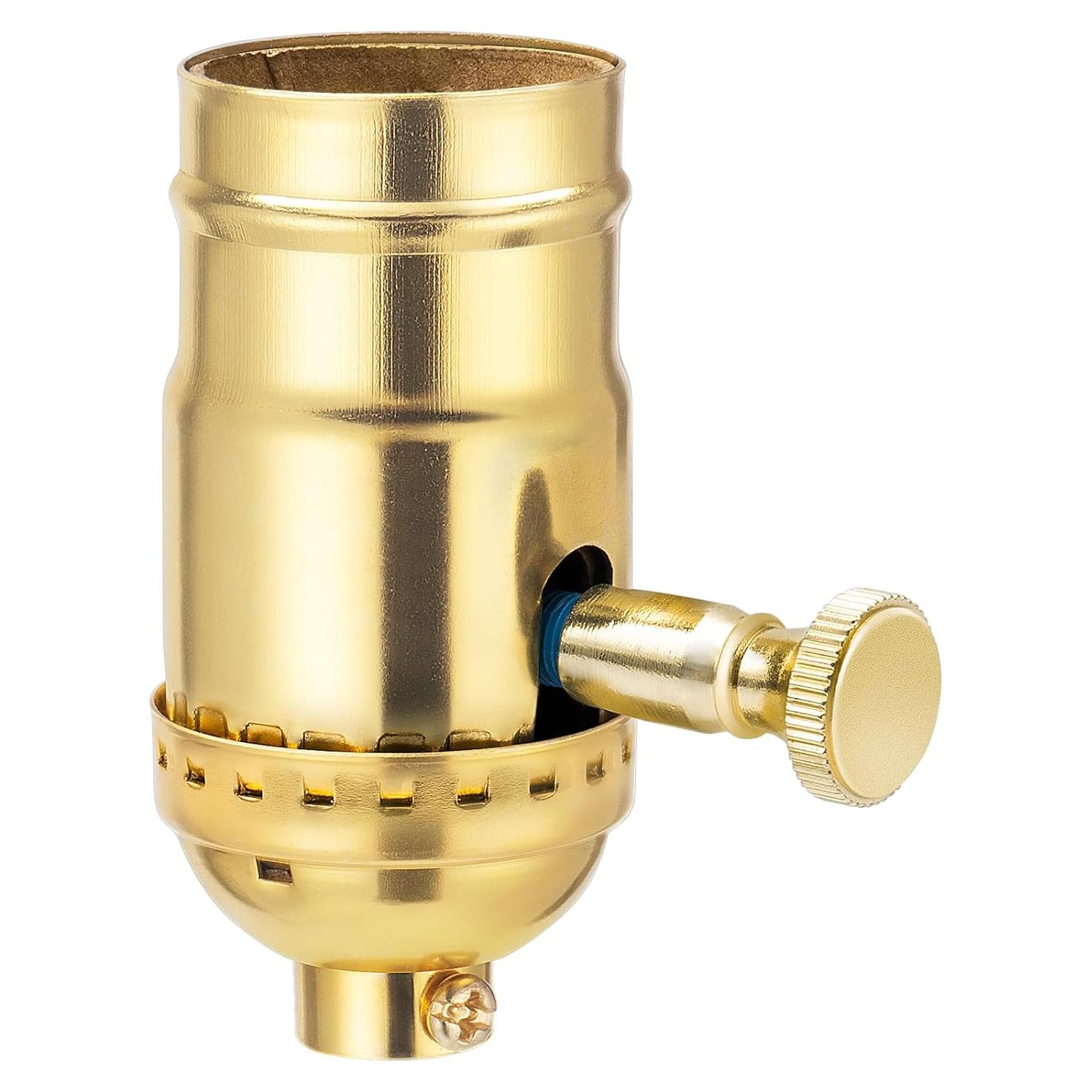 Portalámparas Regulable DiCUNO E26 Vintage Dorado 150W