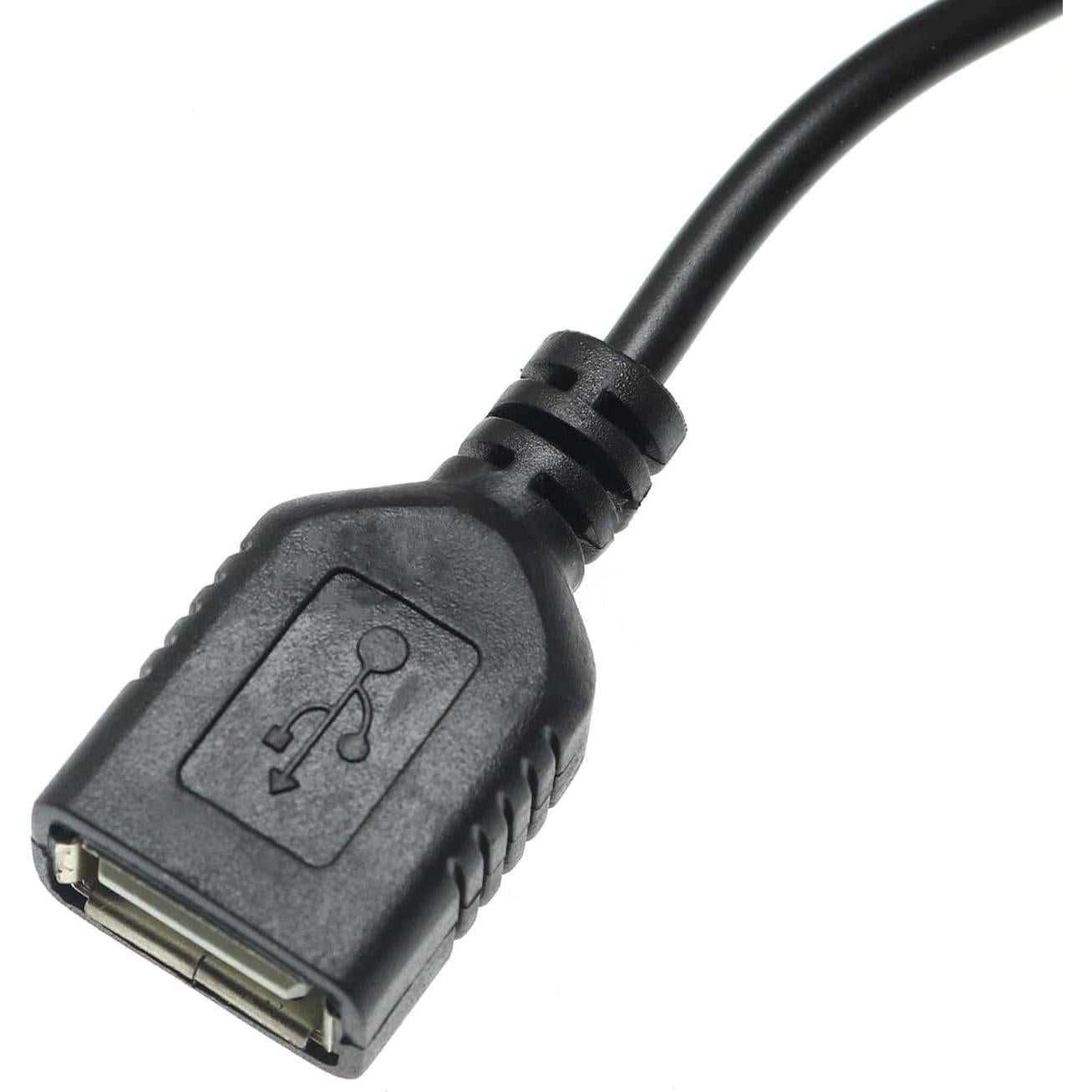 Regulador de Luz LED Maxmoral USB Rotativo 5V 15W Negro