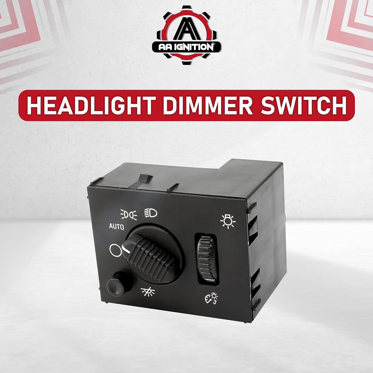 Interruptor de faros AA Ignition D1595G para Chevy GMC Hummer