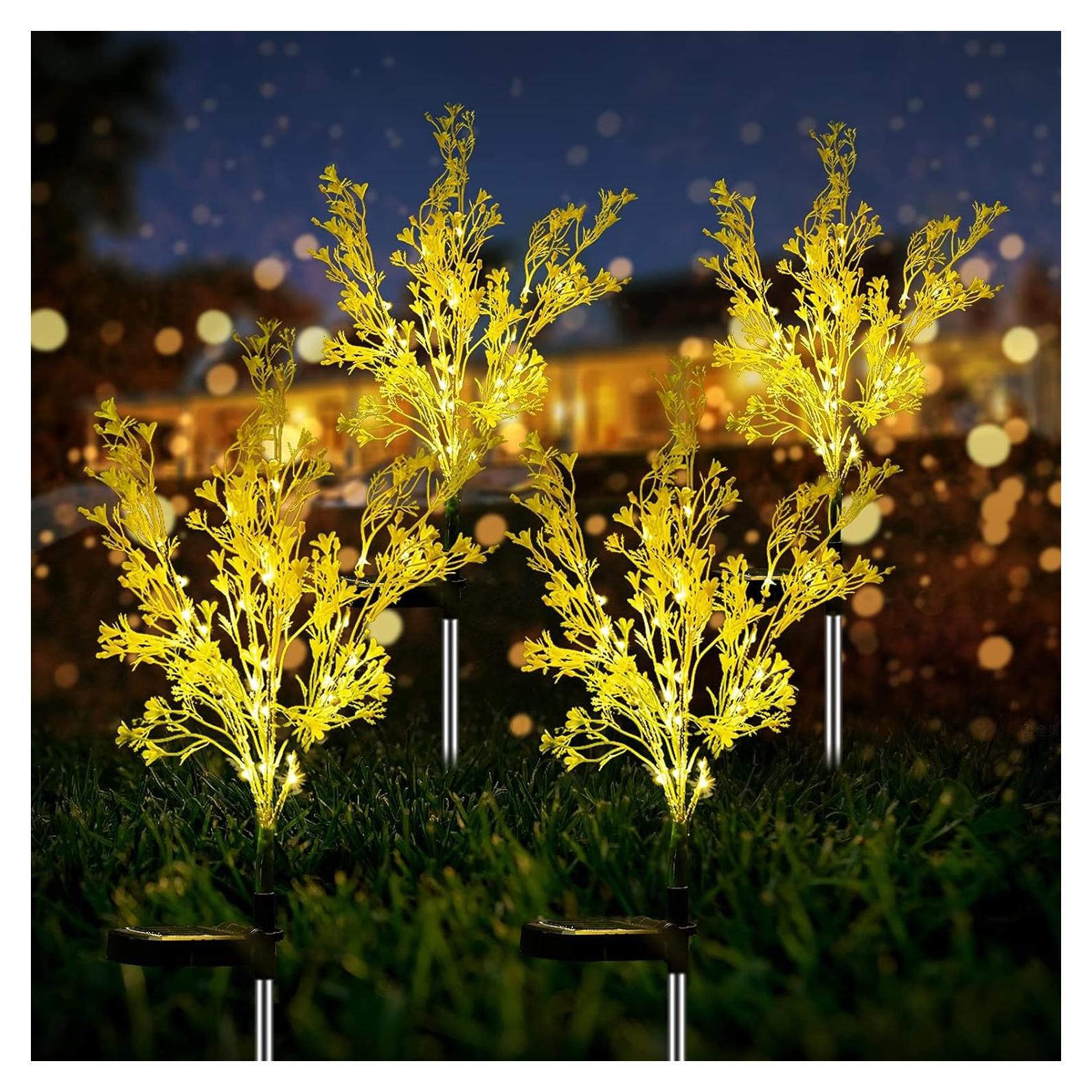 Luces Solares para Jardín Neporal 4PK Doradas IP65