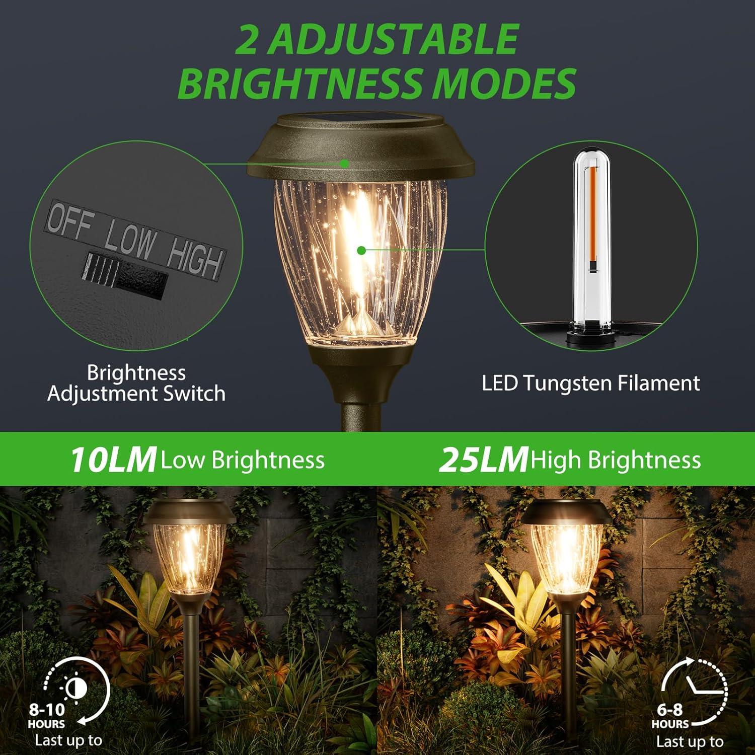 Luces de Camino Solares XMCOSY+ 6 Piezas IP65 10/25 LM