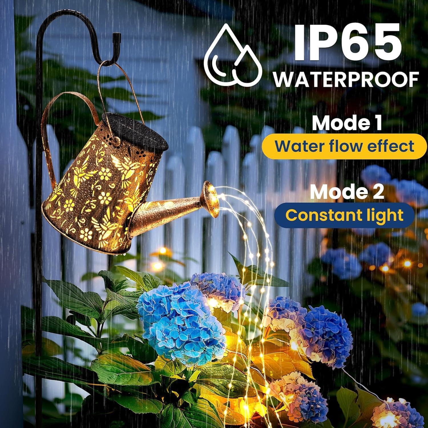 Luces Solares Decorativas PATIOPIA Regadera Grande 30cm