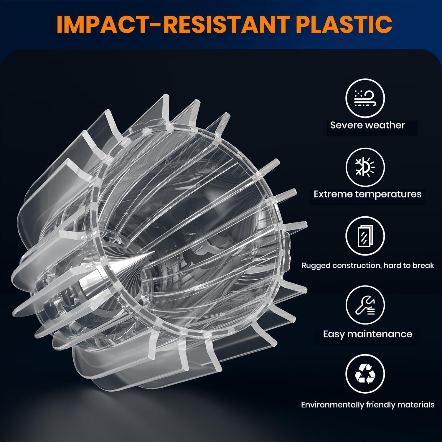 Luces Solares Exteriores AOSEA 10 Paquete IP65 Cálido